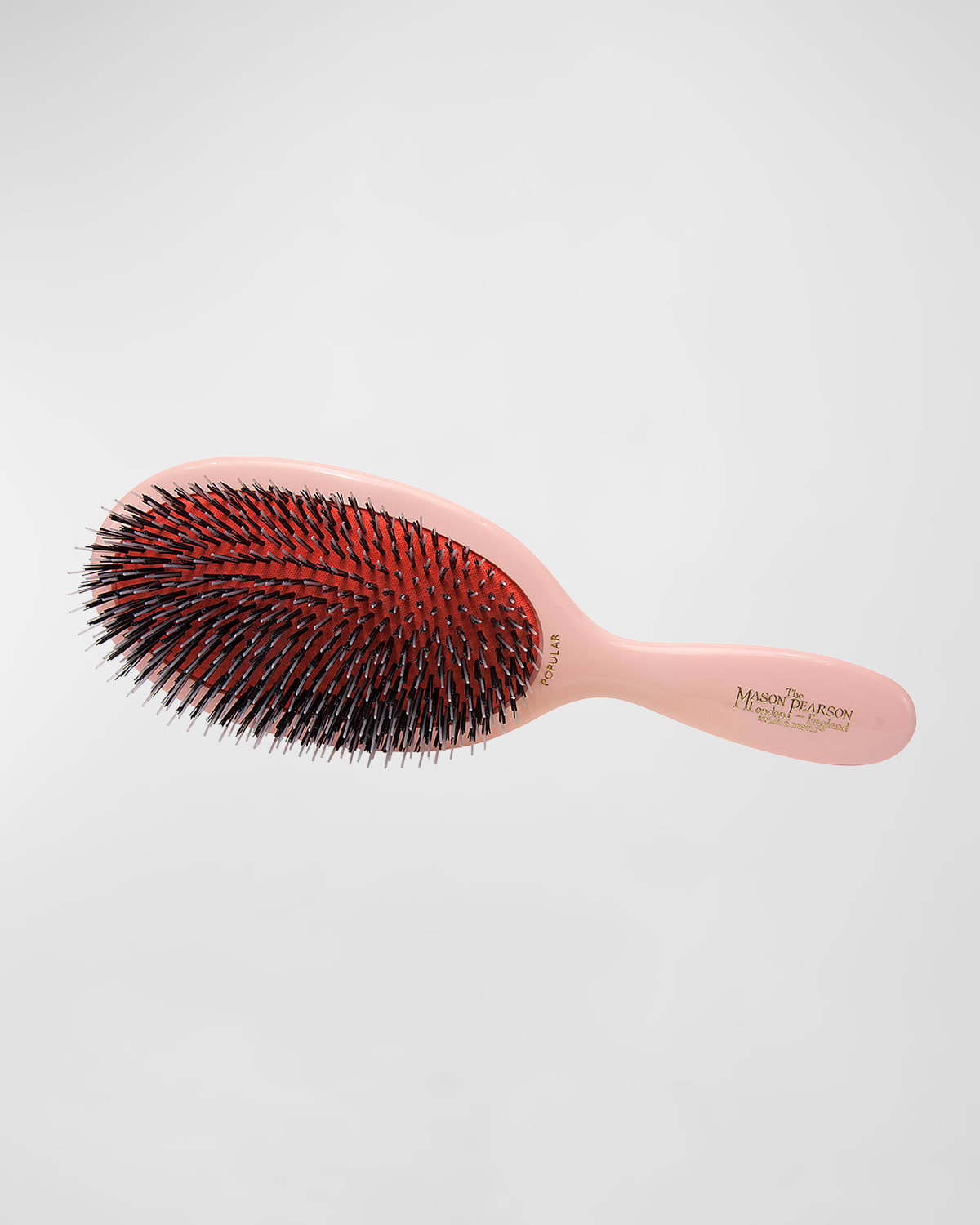 Mason Pearson Pink Popular Mixture Bristle Hair Brush