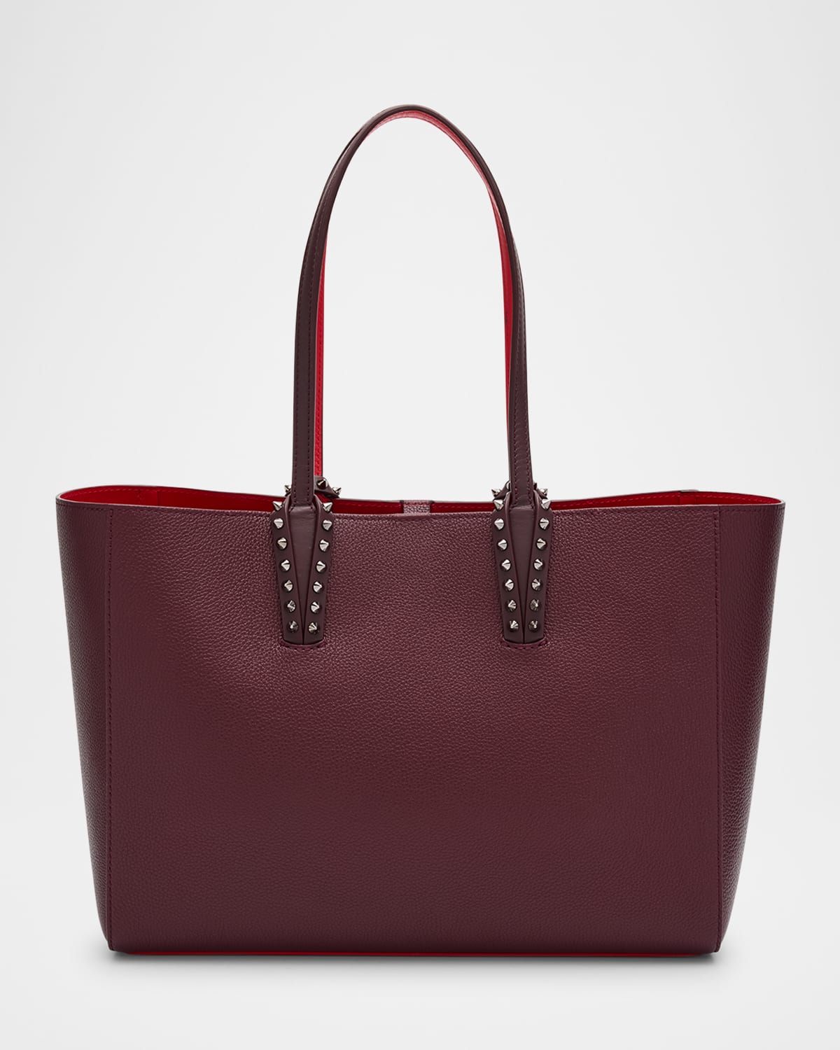 Christian Louboutin Cabata Soft Small Tote Bag In Grained Leather