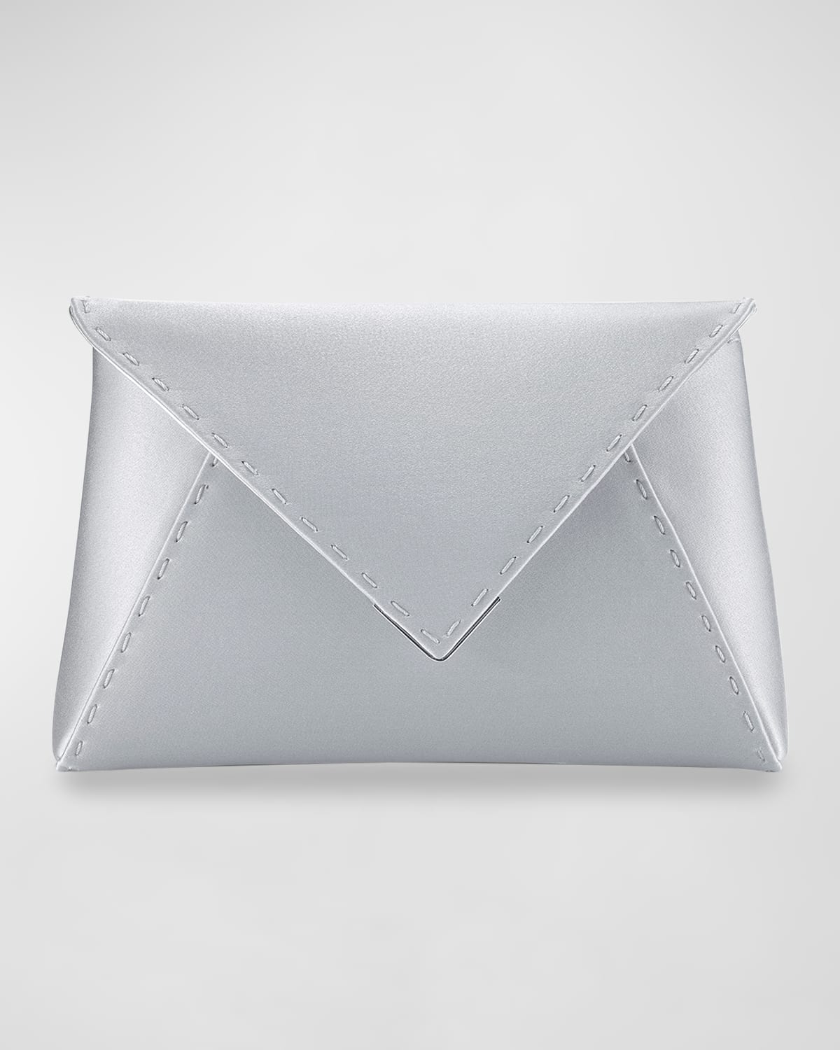Lee Small Satin Pouchette Clutch Bag