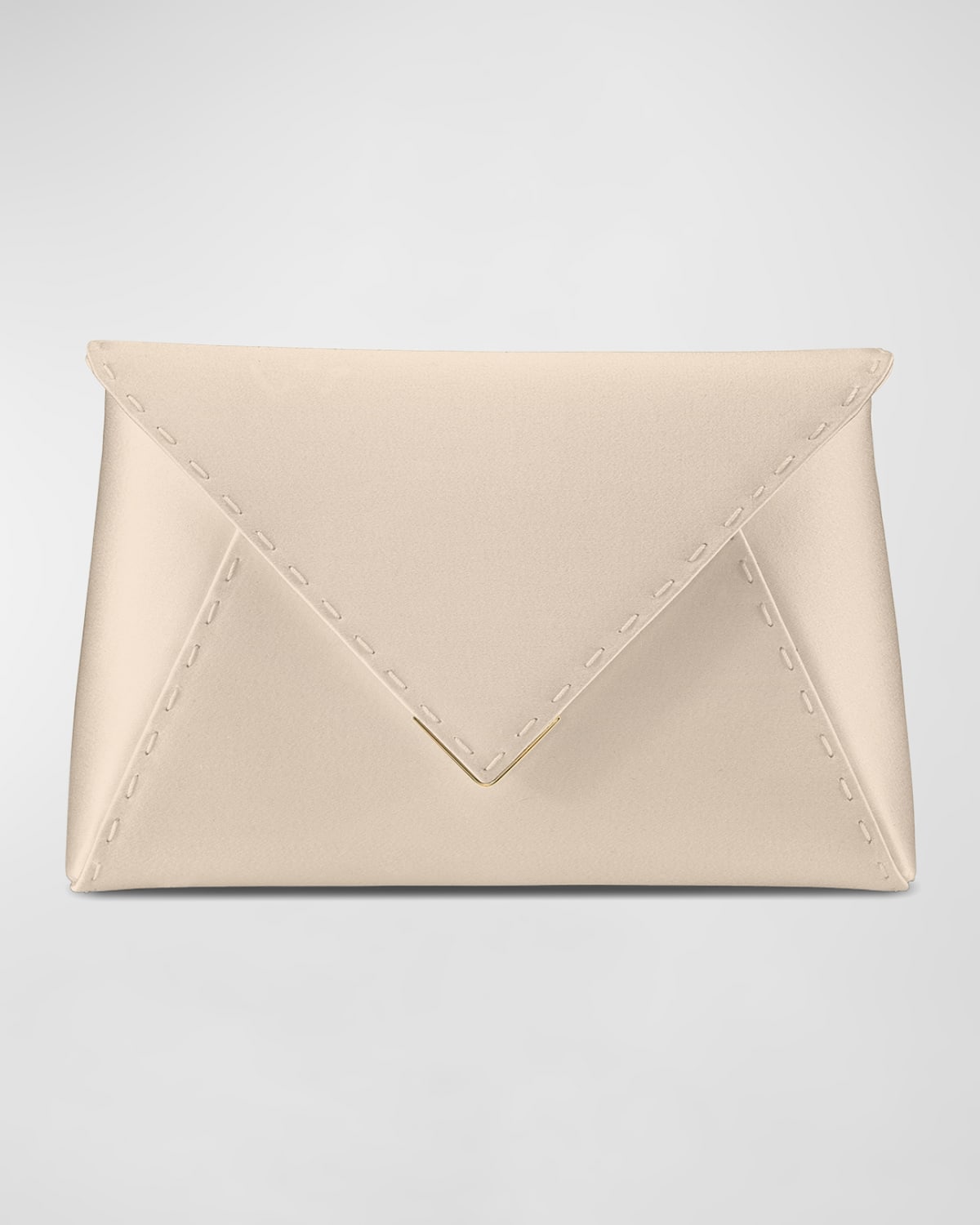 Lee Small Satin Pouchette Clutch Bag