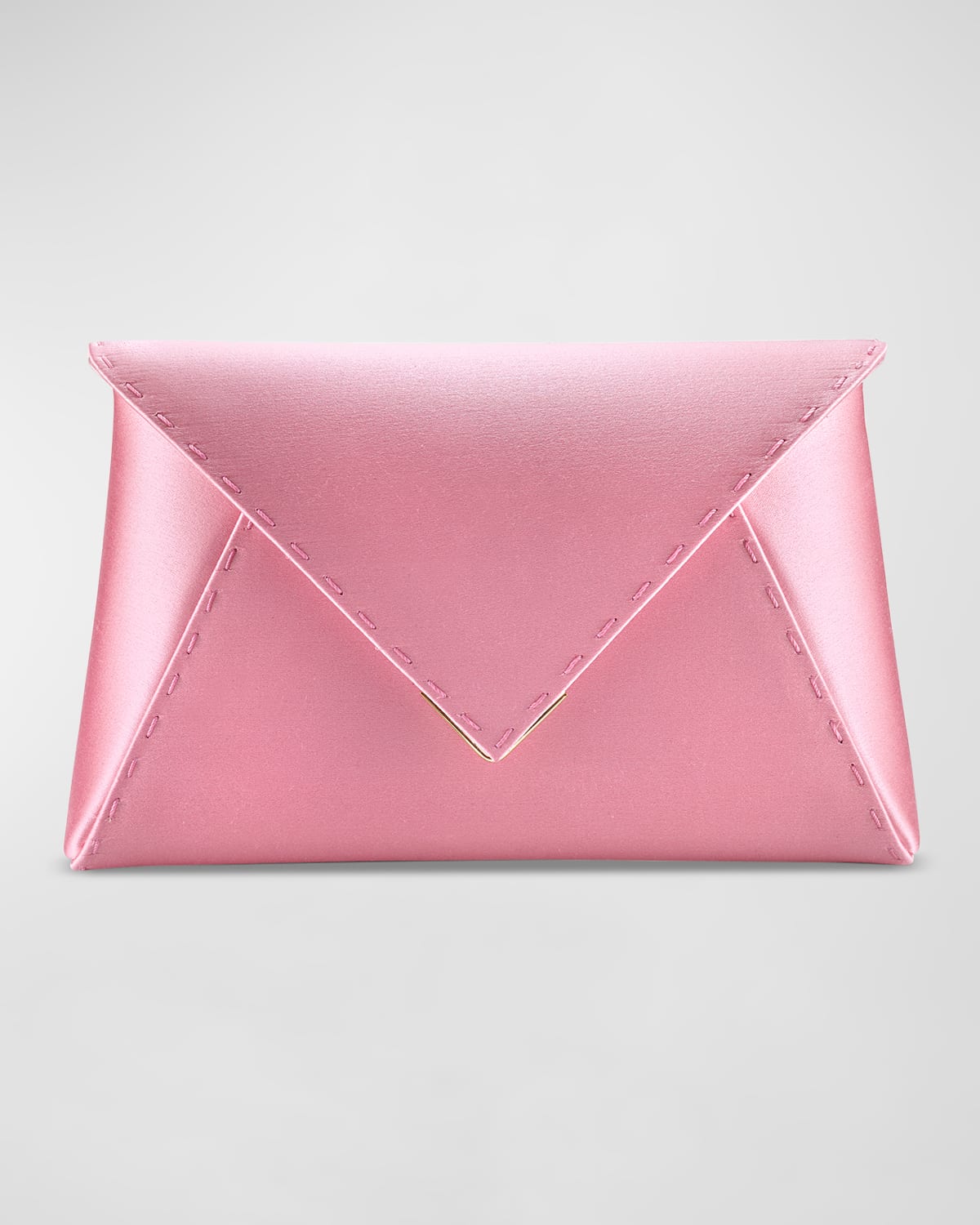 Lee Small Satin Pouchette Clutch Bag