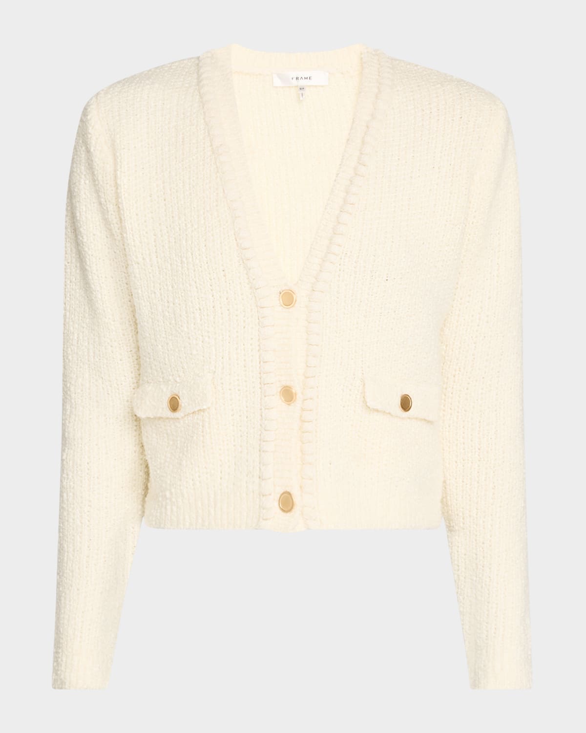 Double Pocket Cropped Caridgan
