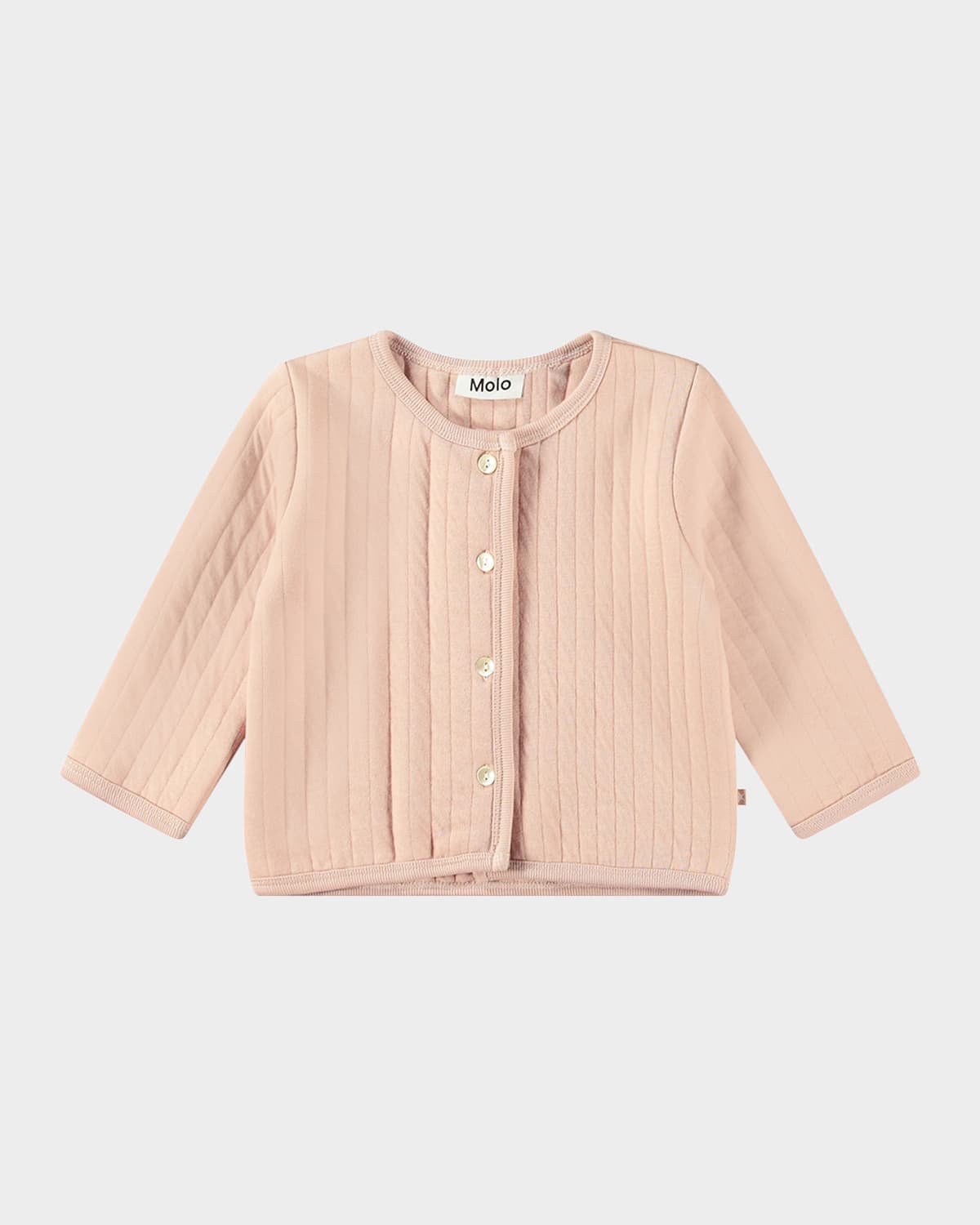 Girl's Heaven Ribbed Cardigan, Size 6M-2