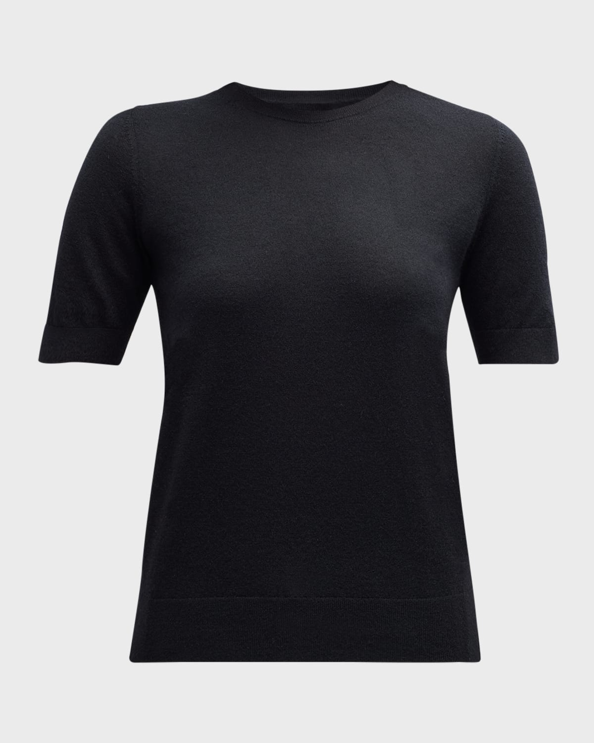 Superfine Cashmere Crop Sweater