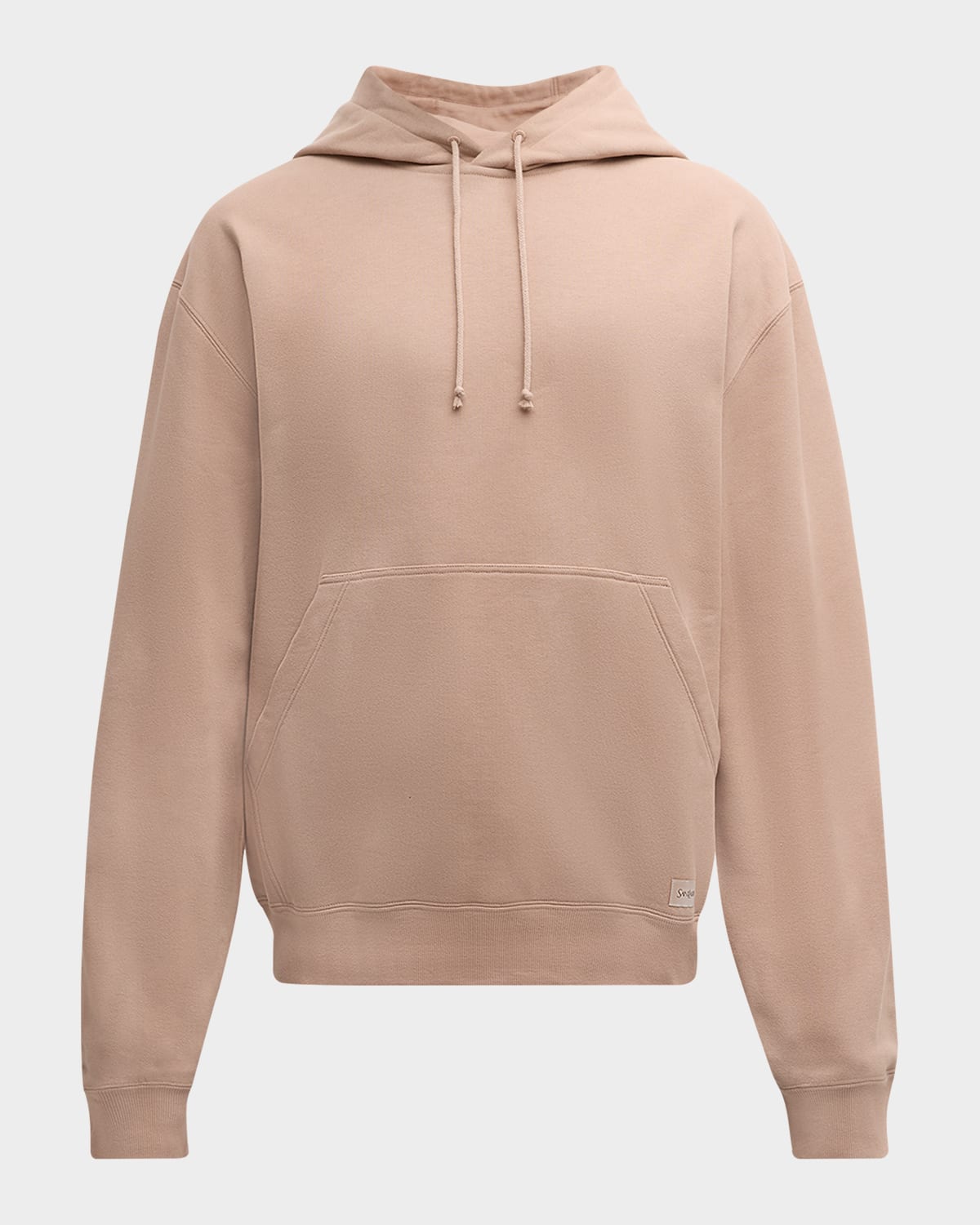 Men's Hoodie with Logo Patch