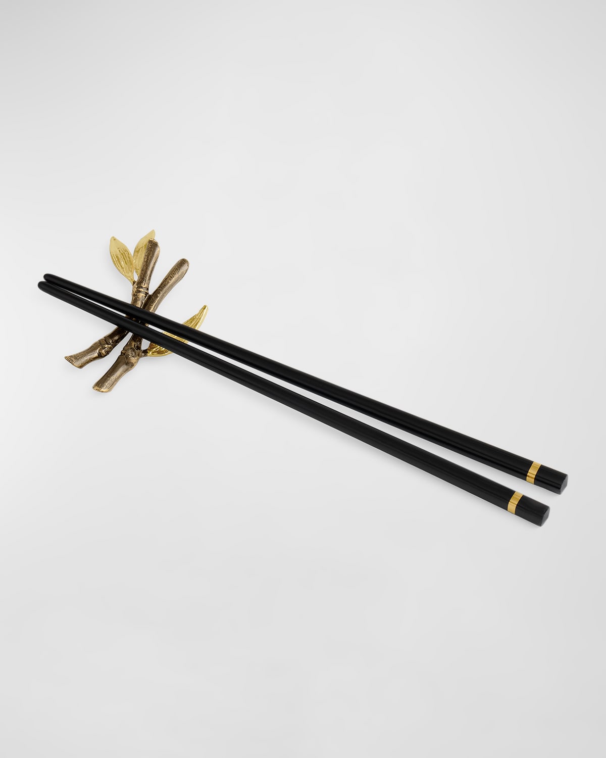 Michael Aram Zen Garden Chopsticks Stand Set In Black