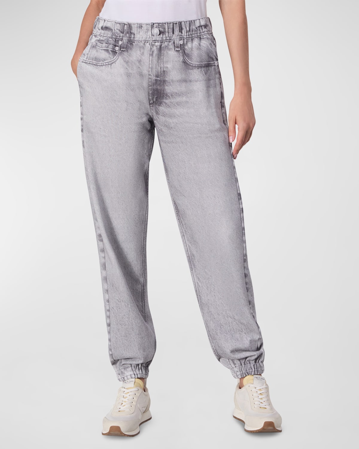 Miramar Cotton-Terry Crop Joggers