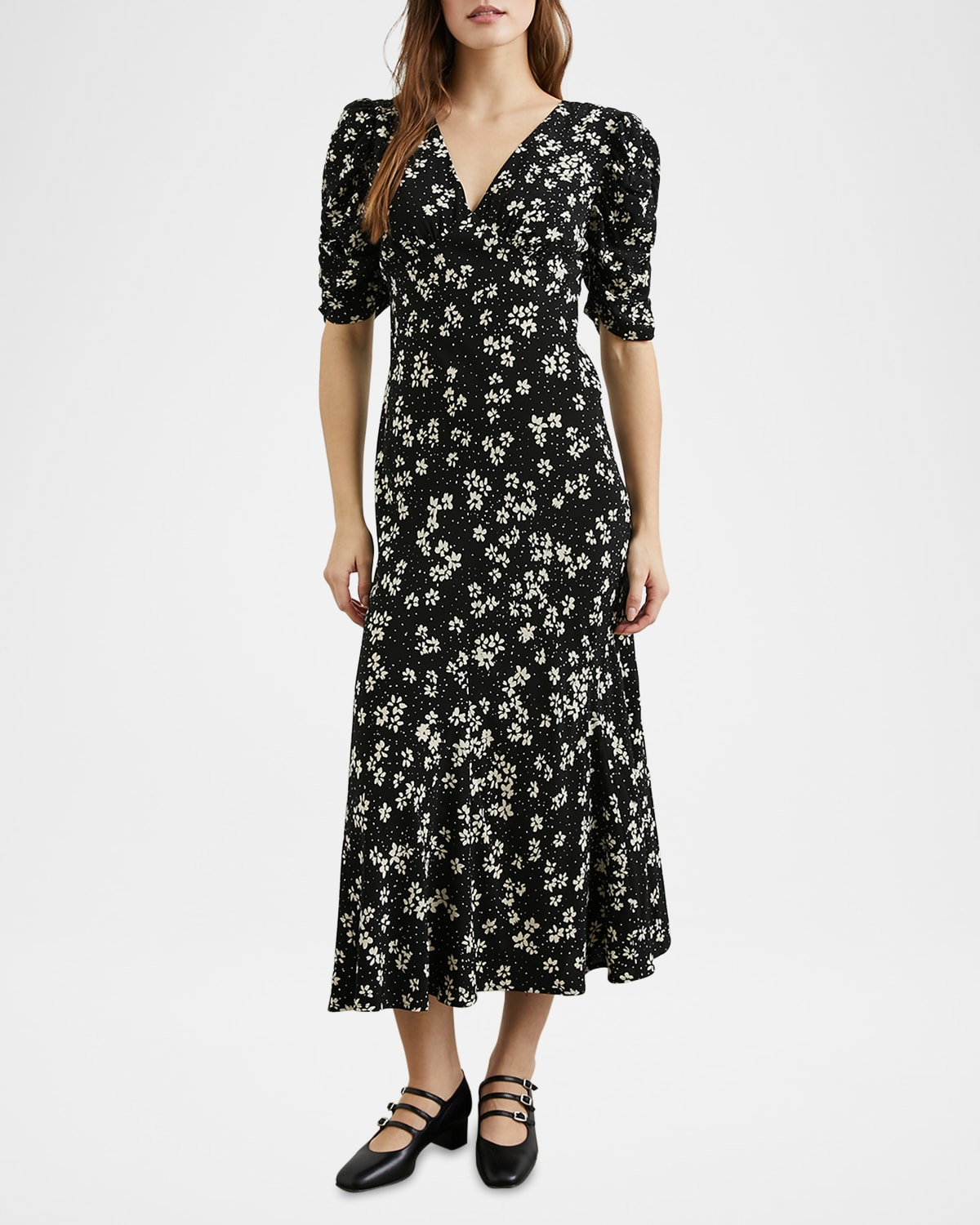 RAILS ZARIAH FLORAL MIDI DRESS 