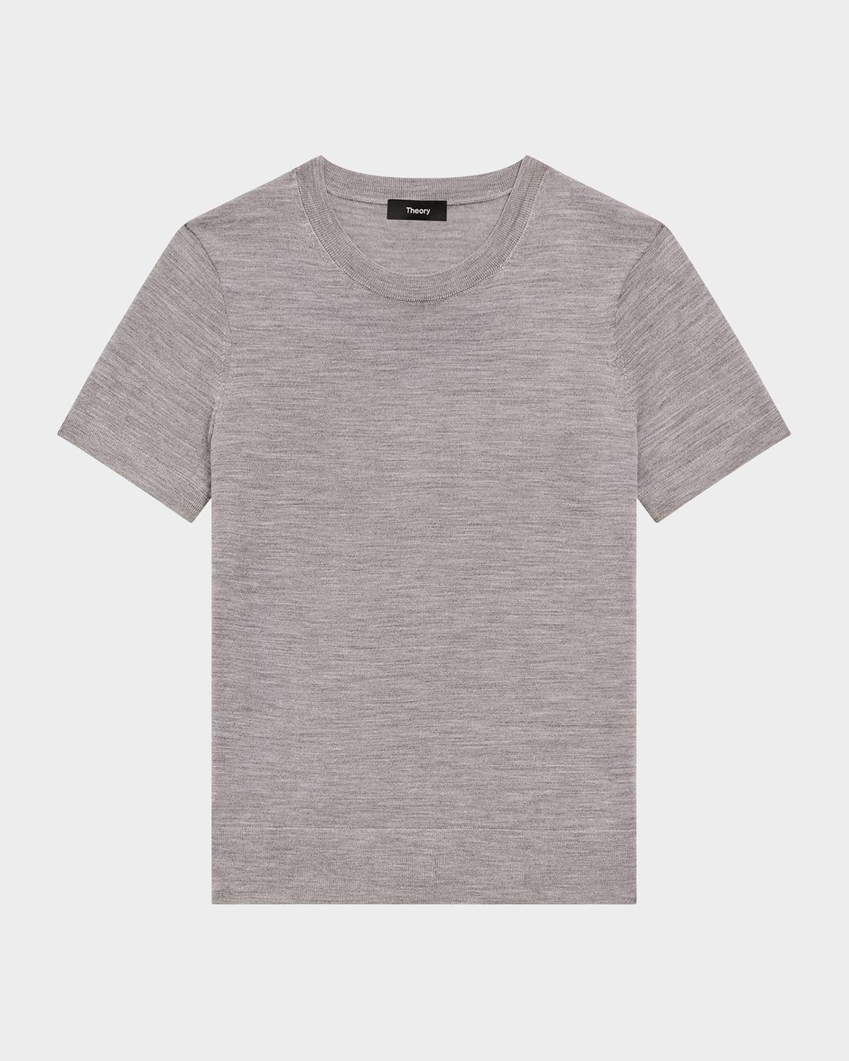 Regal Merino Wool Short-Sleeve Crew T-Shirt