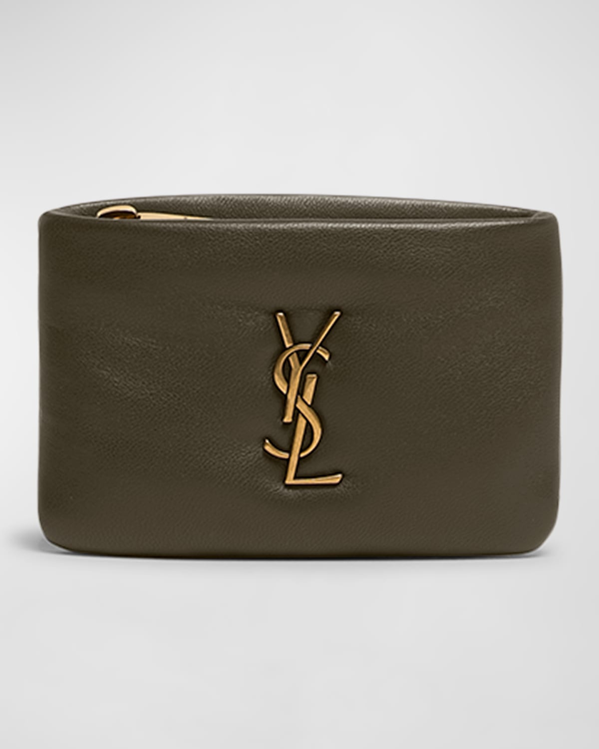 ★Saint Laurent★ Signature Logo Open Card Holder Light Musk SAINT LAURENT Signature Logo Open Card Holder Light musk | eBay