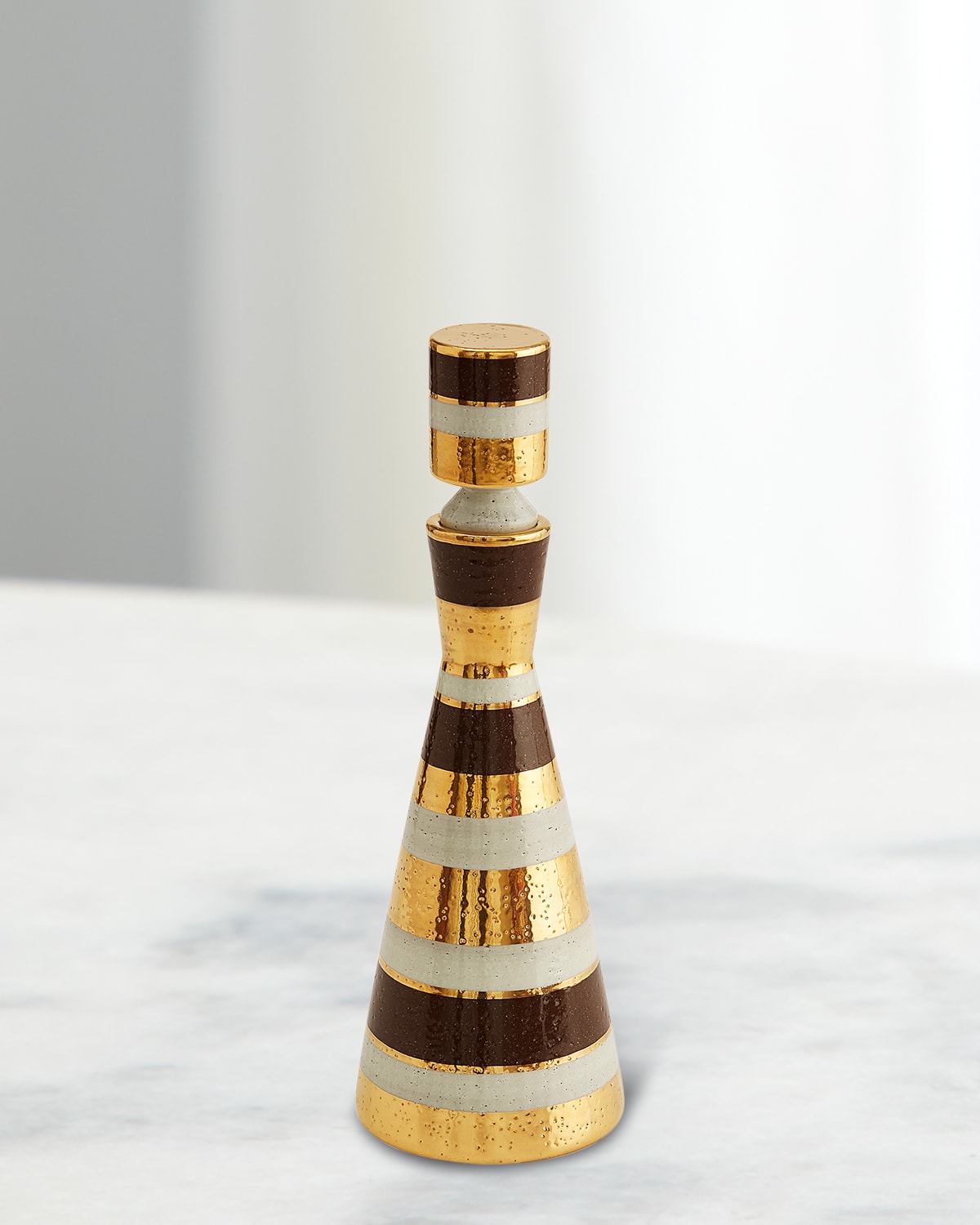 Jonathan Adler Chroma Small Decanter In Bronze