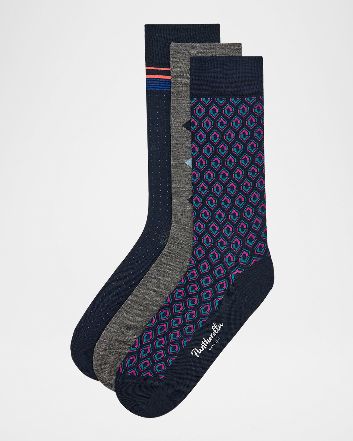 Men's Locke Barfield Beckford 3-Pack Crew Socks