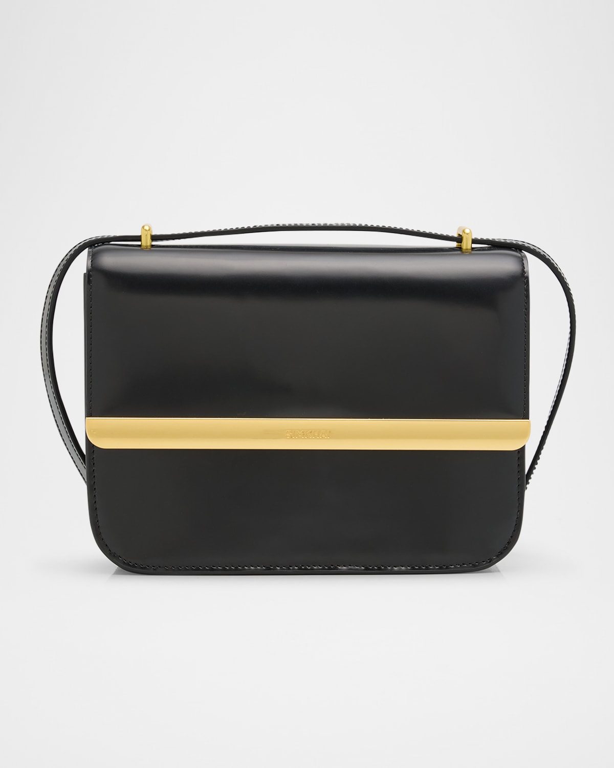 Remy Flap Leather Crossbody Bag
