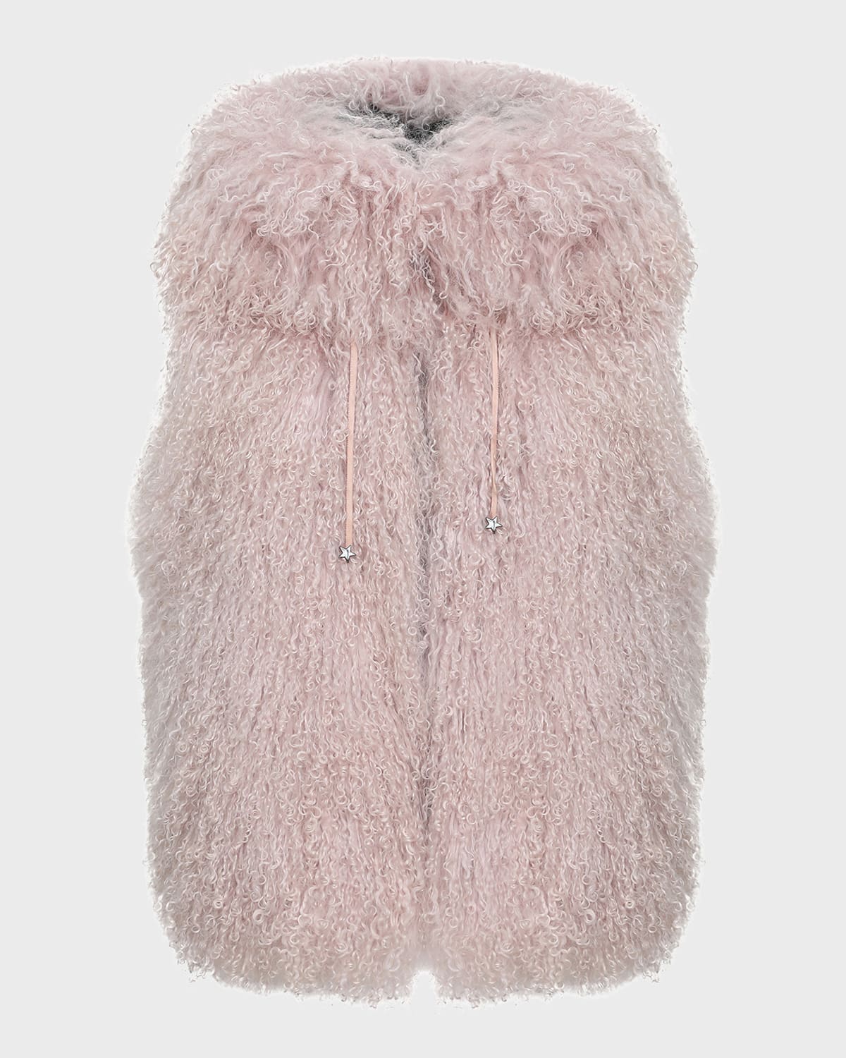 Reversible Mongolian Lamb Shearling Vest