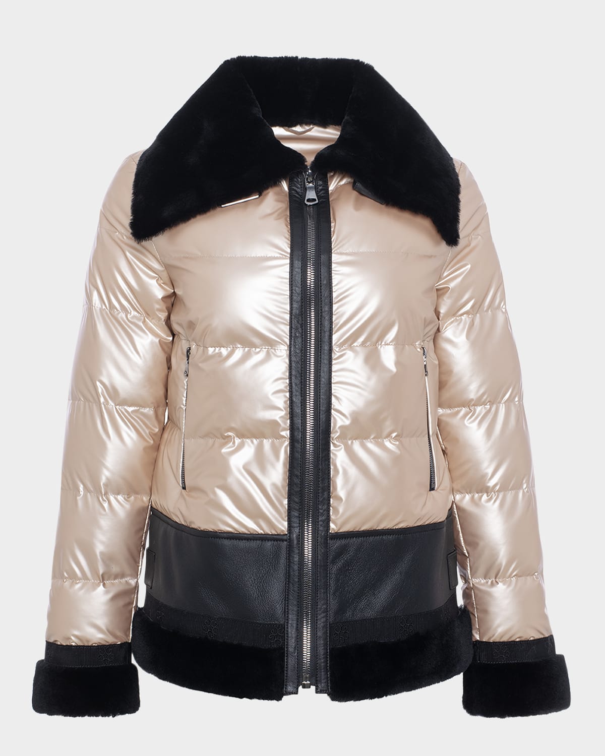 Gorski shearling coats store