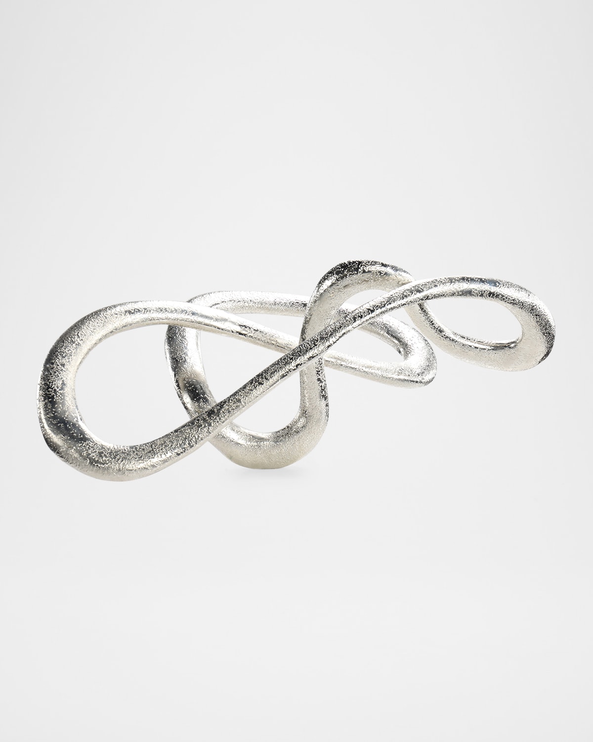 John-richard Collection Serpentine Sculpture On Marble In Silver