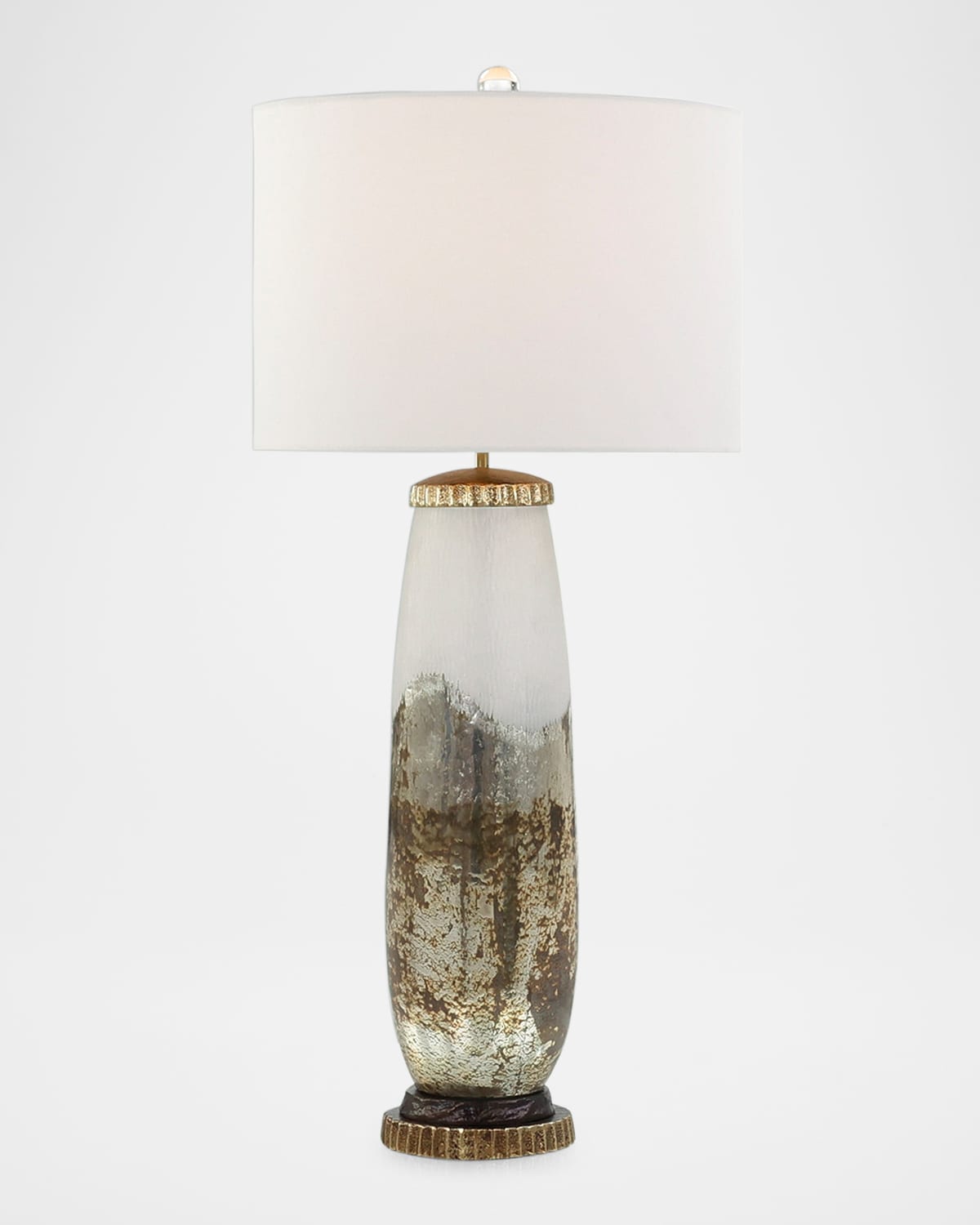John-richard Collection Isolde 36" Table Lamp In Brown