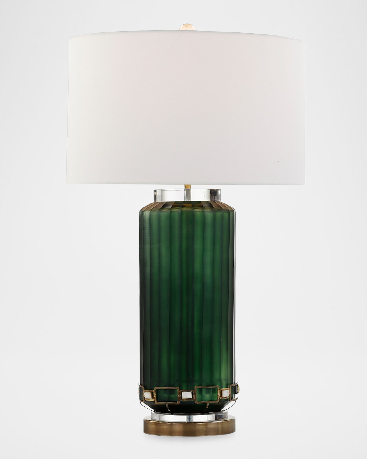 John-richard Collection Valentina 32" Table Lamp In Green