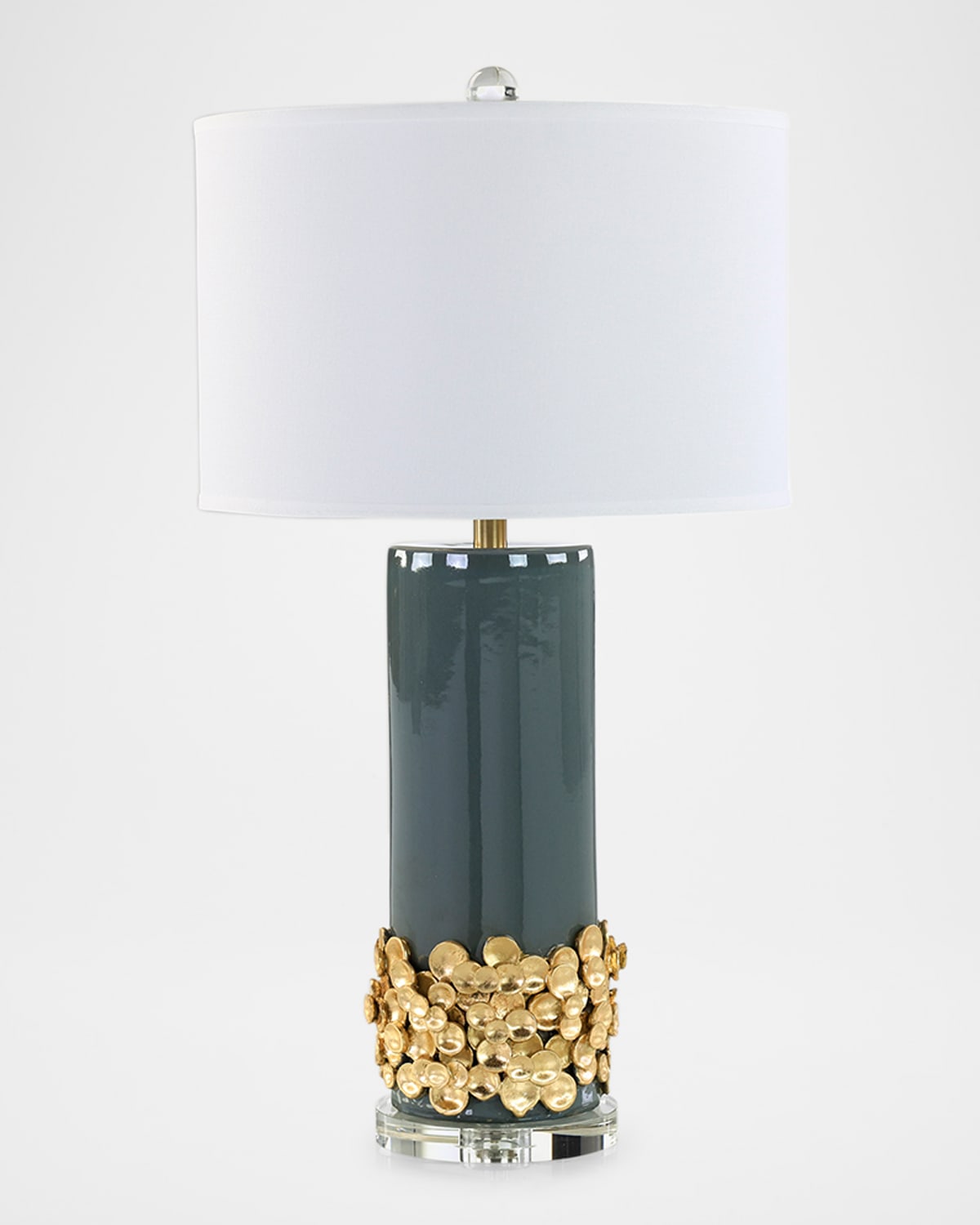 John-richard Collection Amaya 33" Table Lamp In Green