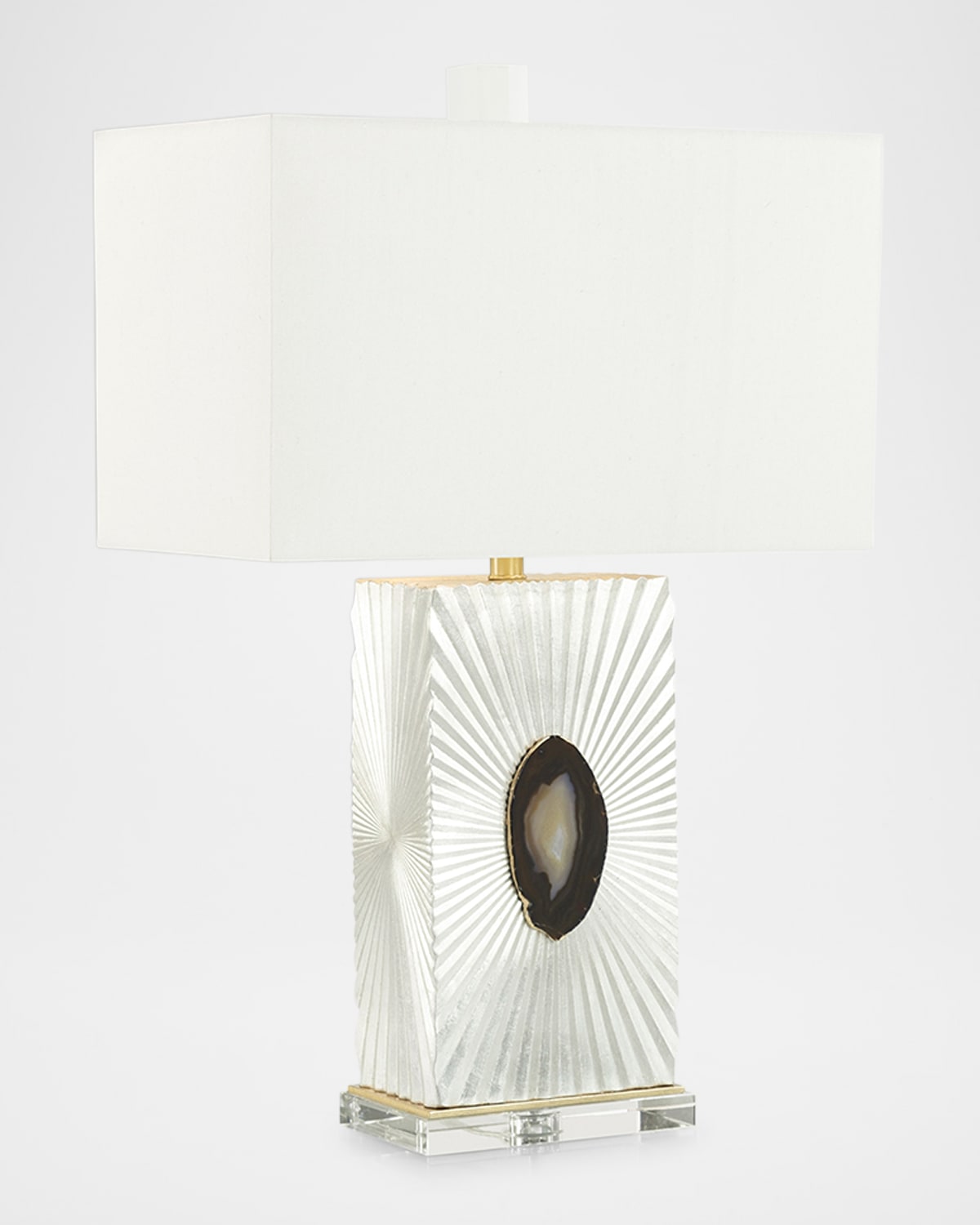 John-richard Collection Rayna 29" Table Lamp In White