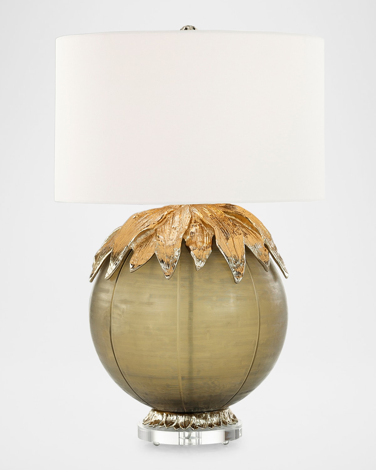 John-richard Collection Tournesol 32" Table Lamp In Taupe