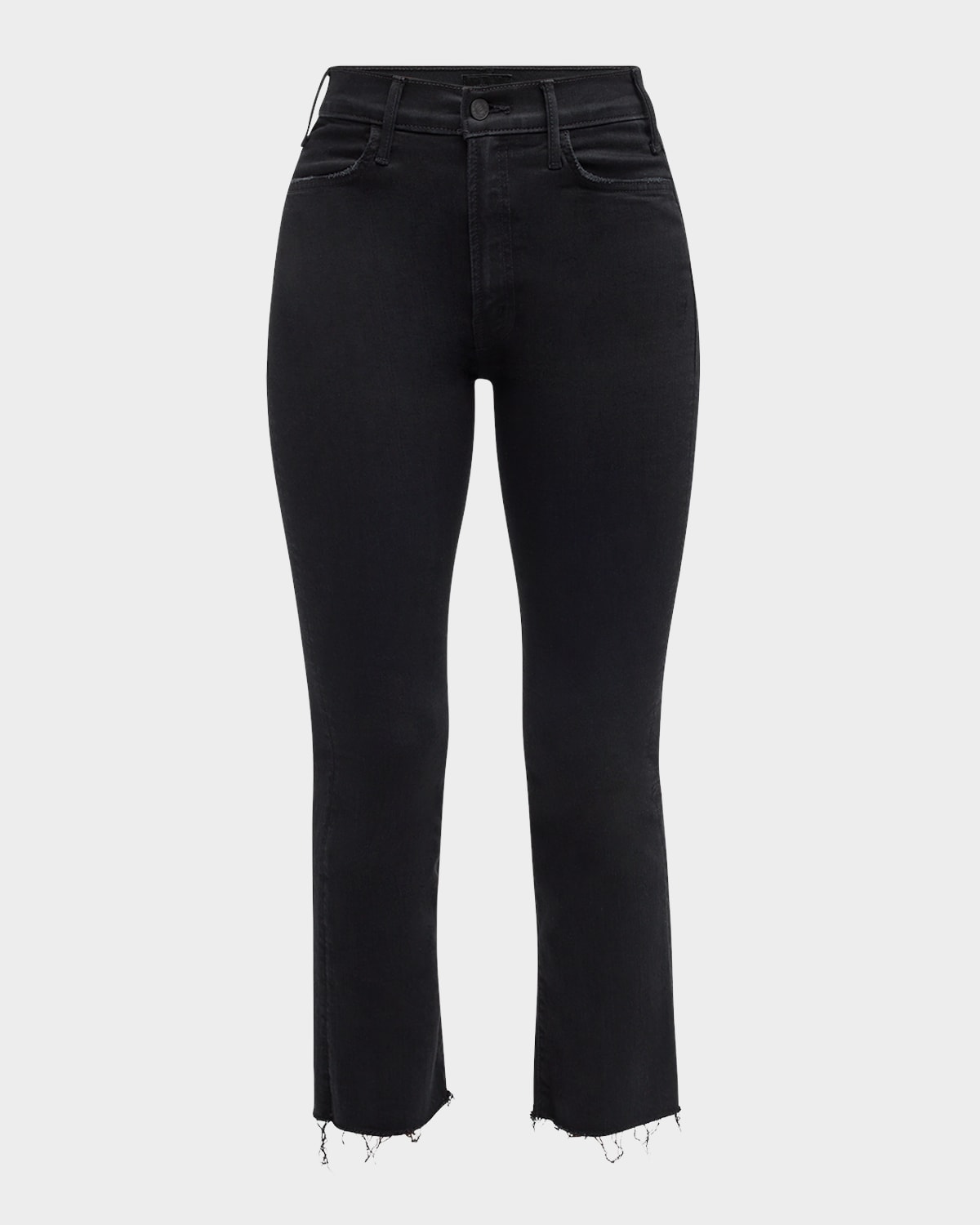 Mother Lil' Hustler Ankle Fray Jeans In Not Guilty