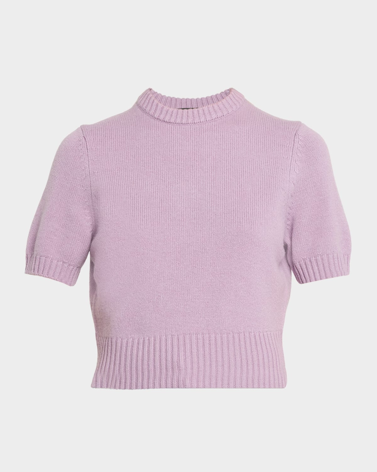 Toccin Elsie Short-sleeve Sweater In Neutral