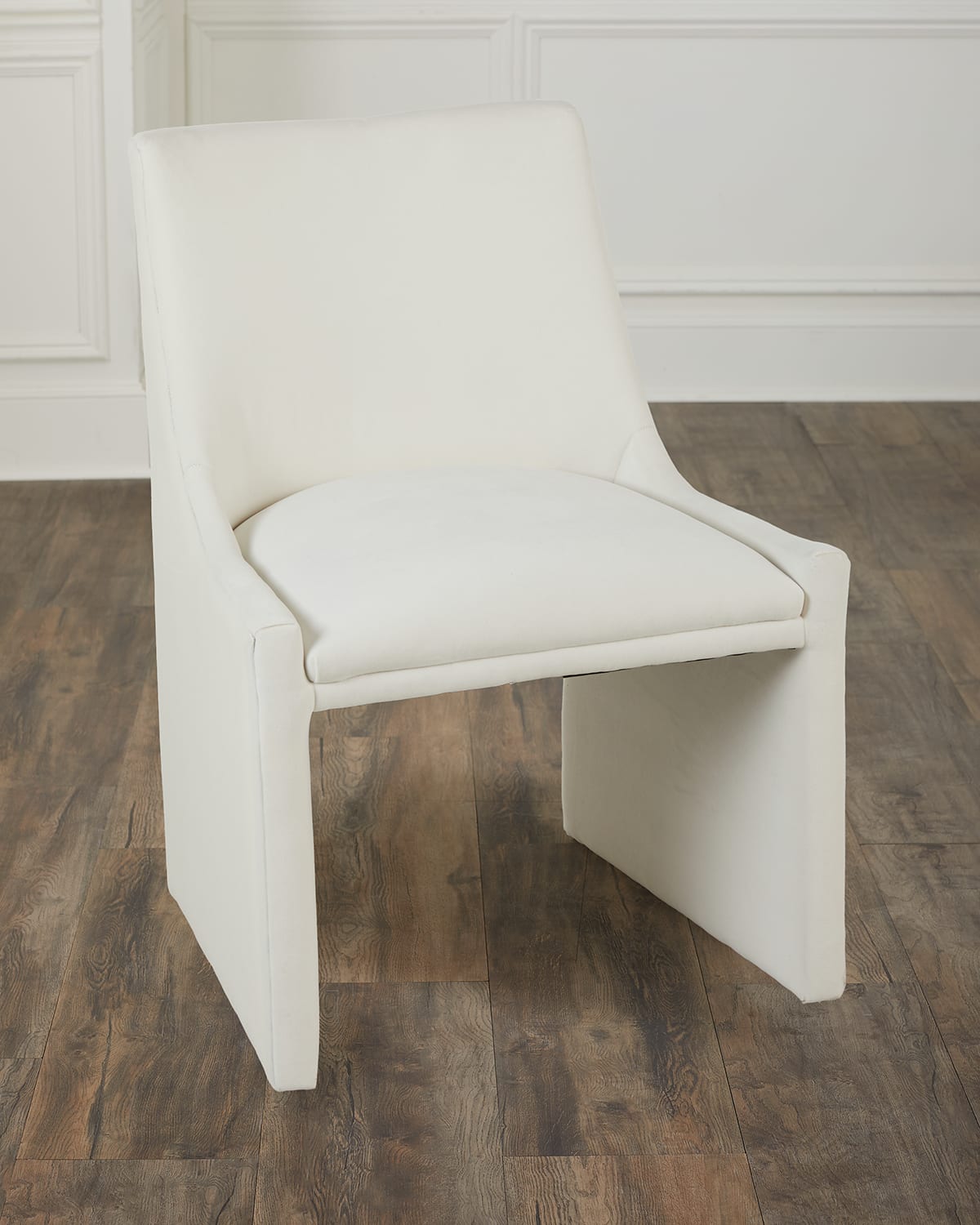 Massoud Everly Dining Side Chair In Ivory