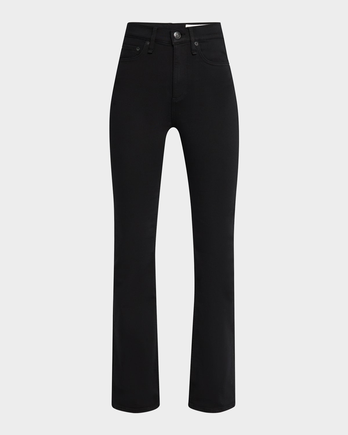Rag & Bone Flexi Peyton High-rise Bootcut Jeans In Black