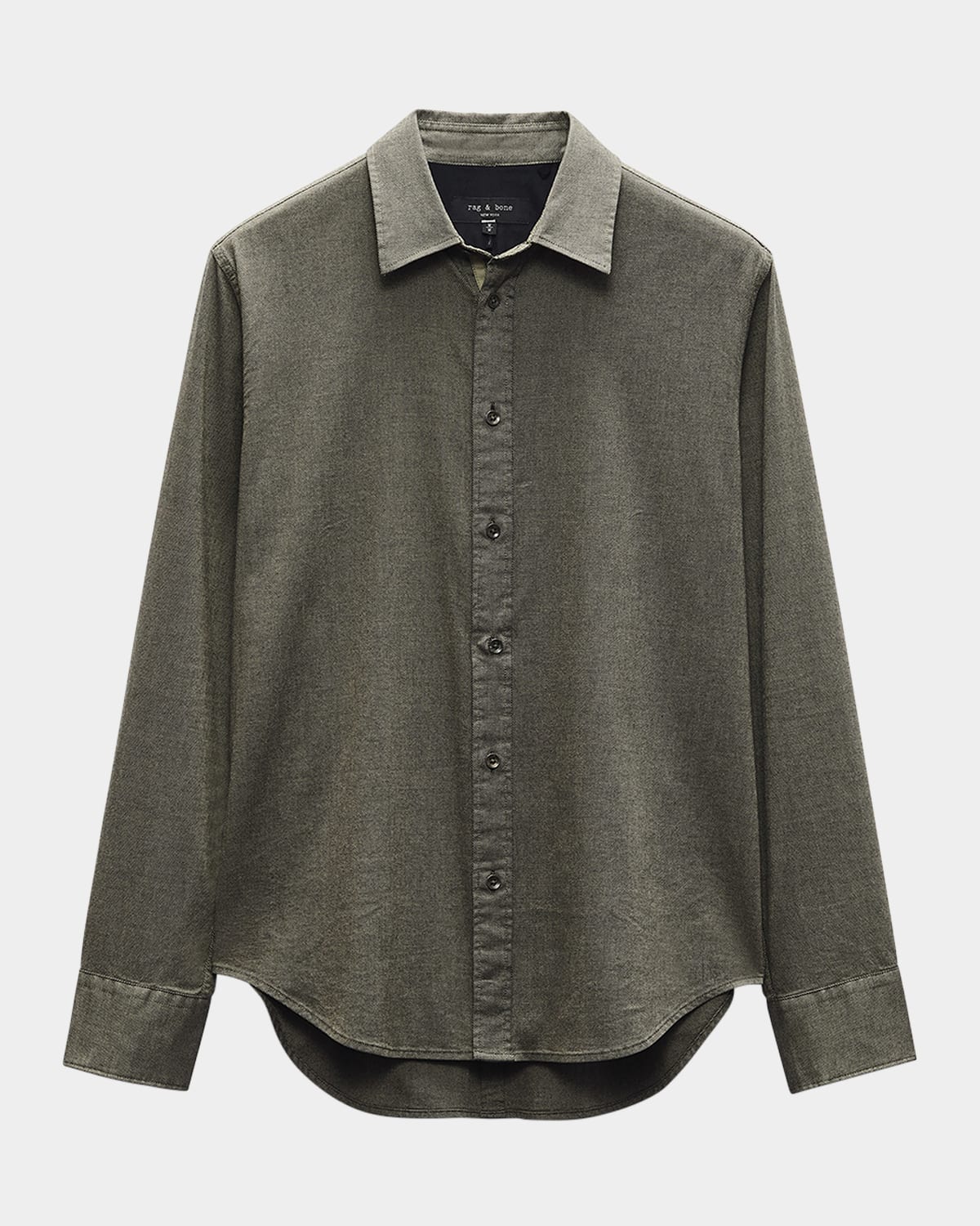 Rag & Bone Cotton-blended Shirt In Army
