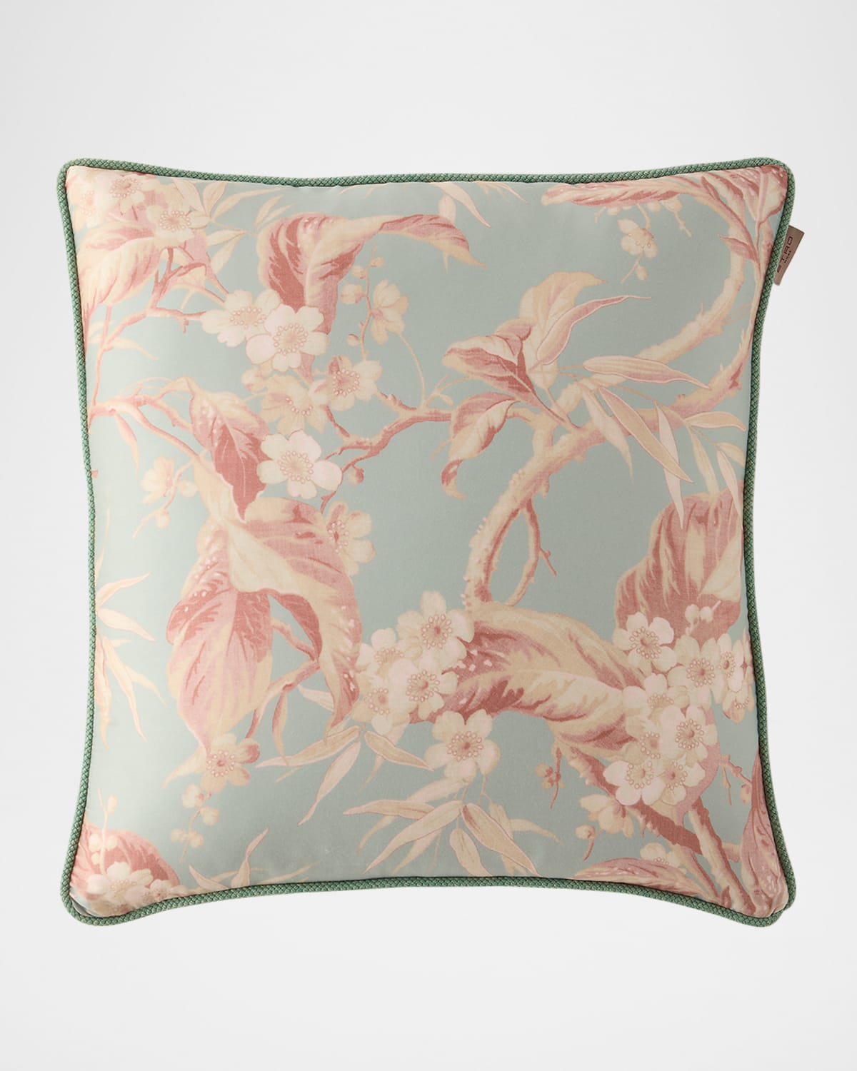 Etro Corded Decorative Pillow, 18" Square In Multicolour On Pale