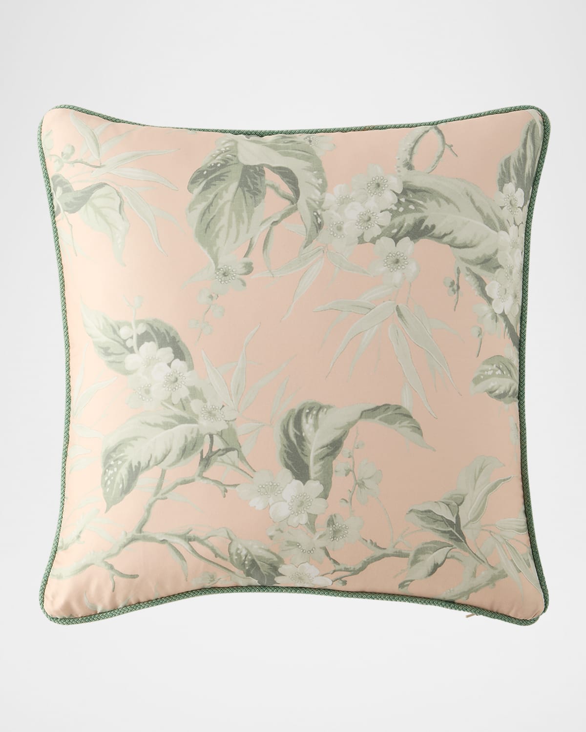Etro Corded Decorative Pillow, 18" Square In Multicolour