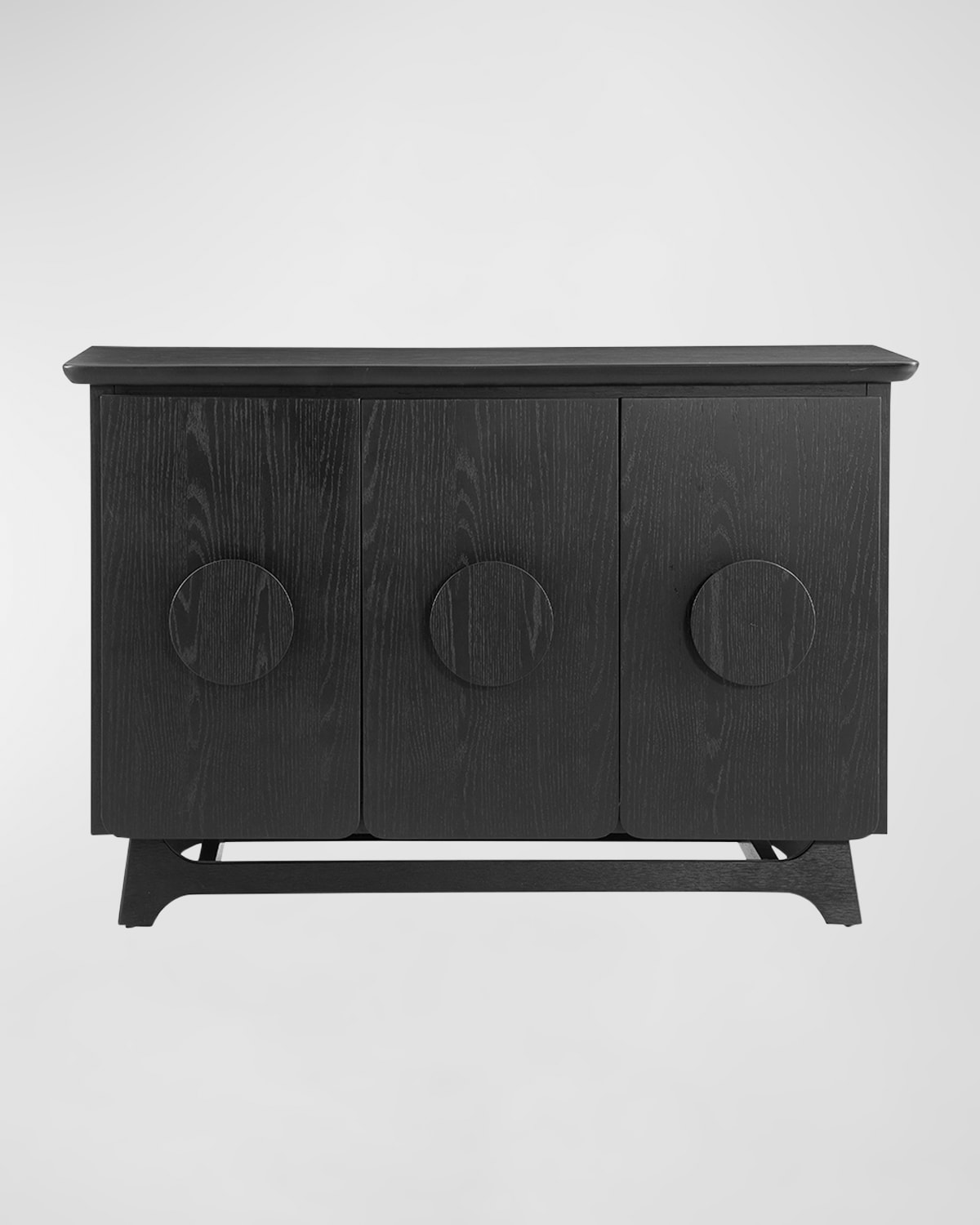 Shop Katherine Noble By Bmc Dunnigan Credenza In Matte Black