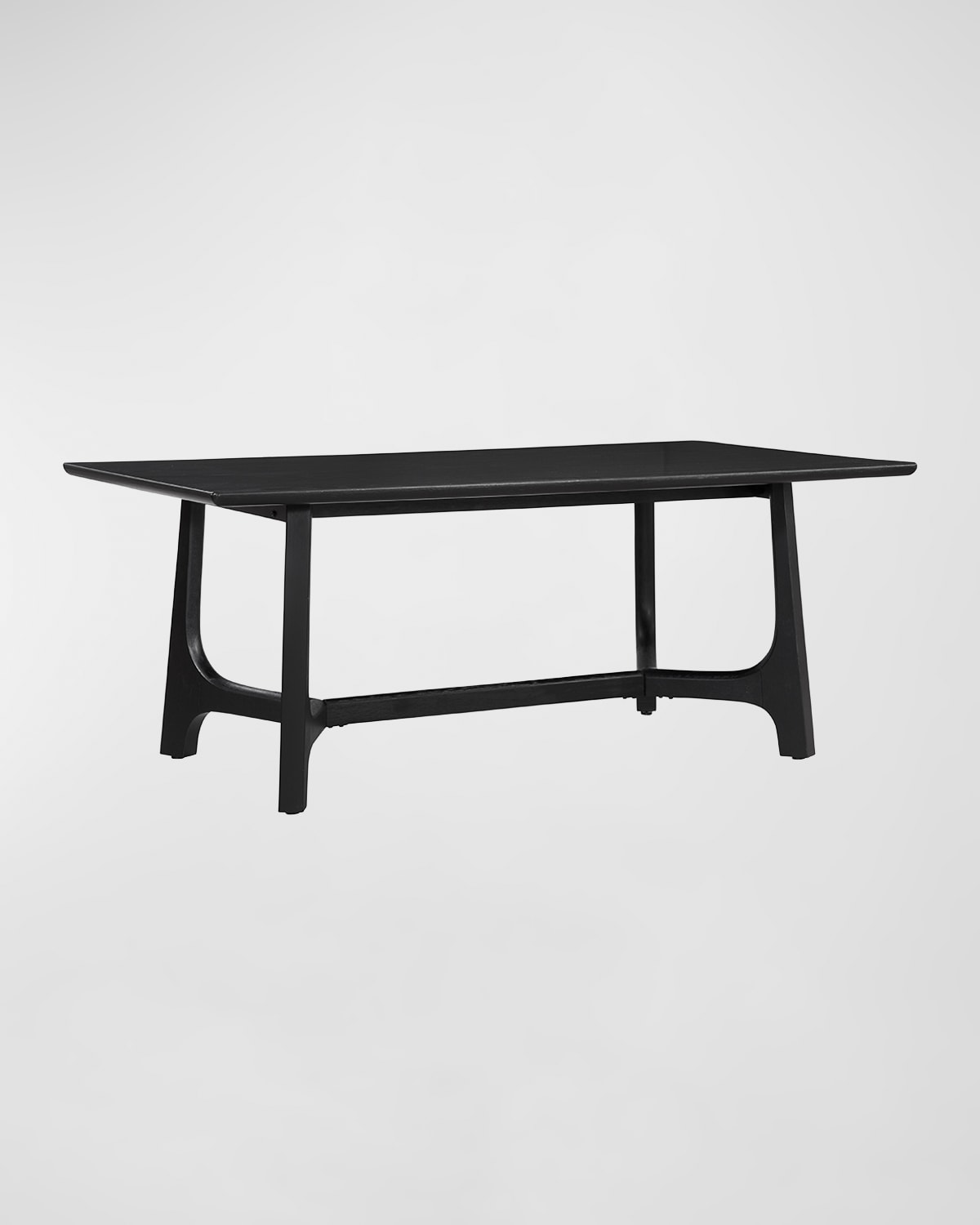 Katherine Noble By Bmc Dunnigan Dining Table, 76" In Black
