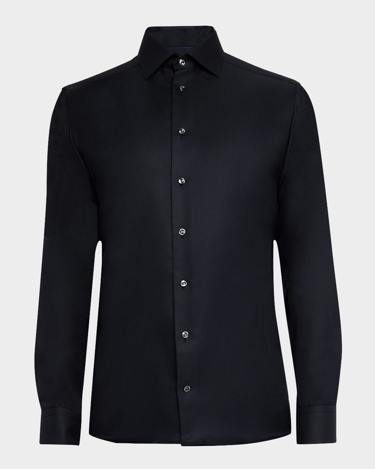 Eton Men's Signature King Oxford Slim-fit Sport Shirt In Black