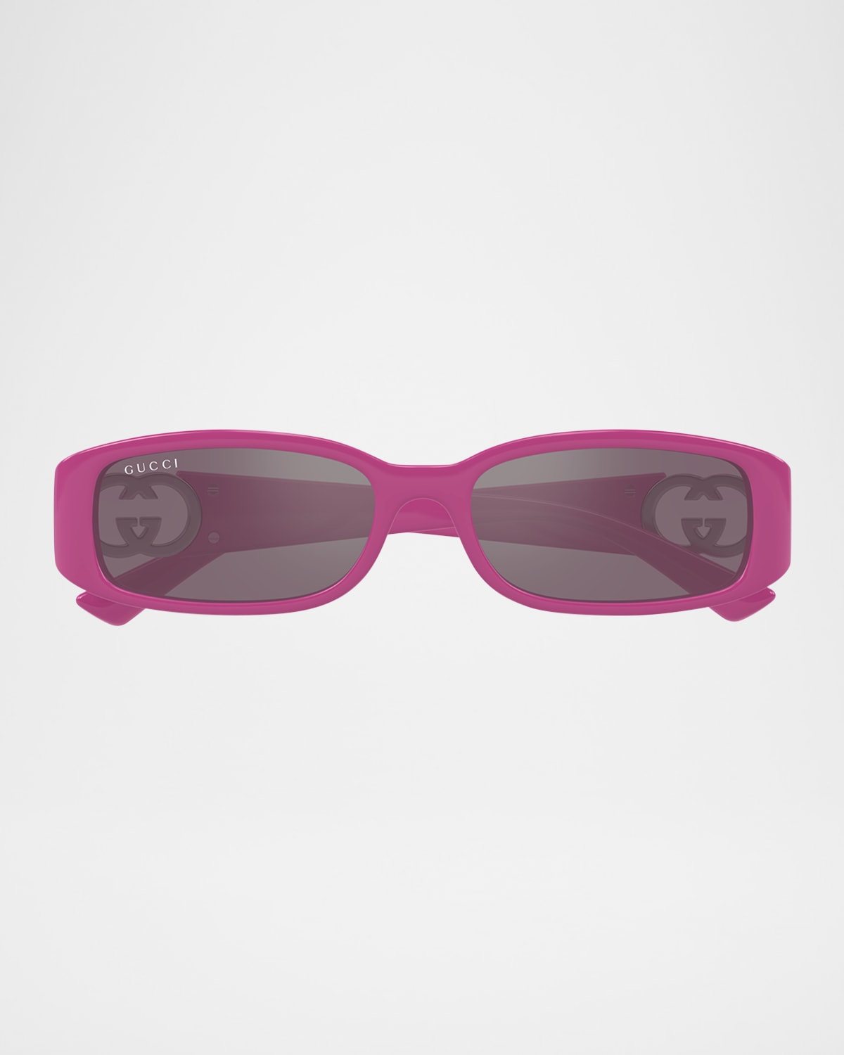 Gucci Rectangle Plastic Sunglasses