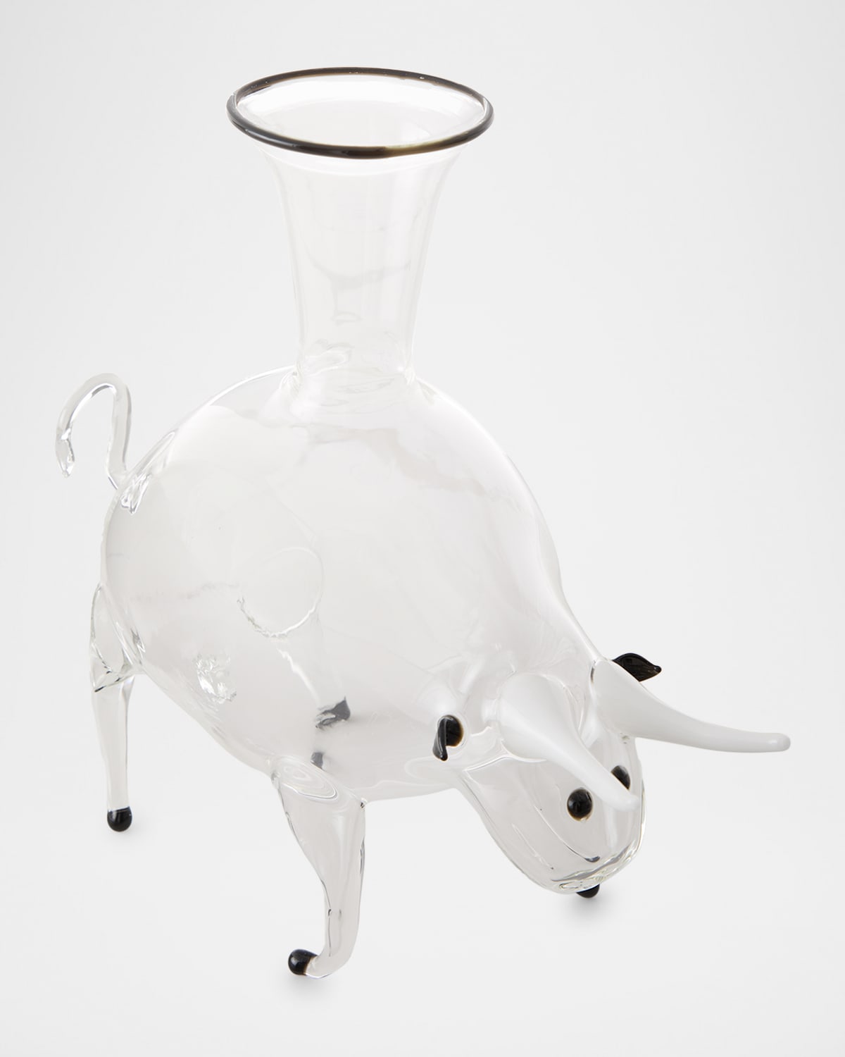Massimo Lunardon Bull Decanter, 37.5 Oz. In Multi