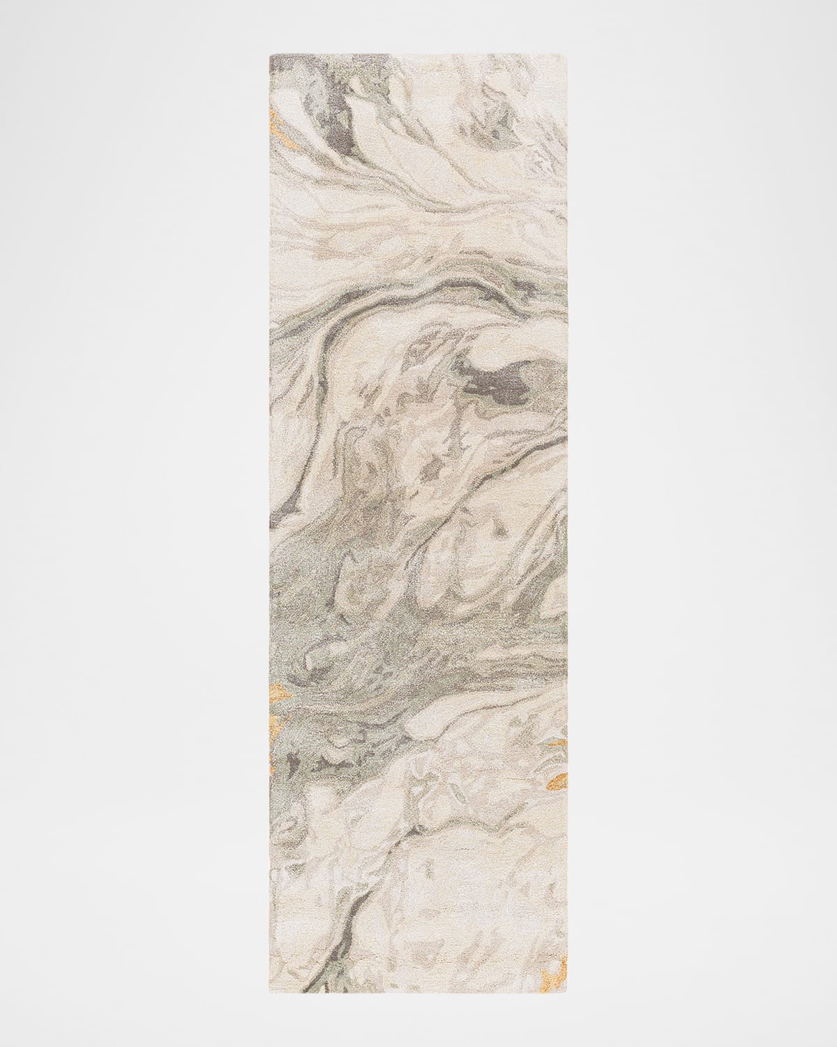 Surya Rugs Kavita Hand-tufted Rug, 2' X 8' In Beige/cream