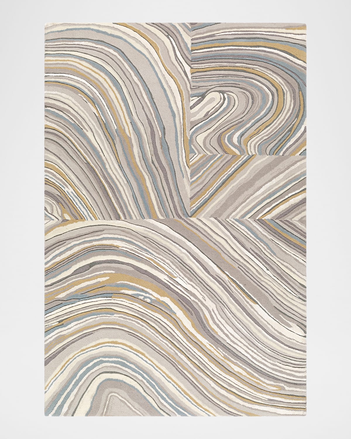 Surya Rugs Dreamscape Hand-tufted Rug, 5' X 8' In Tan/cream