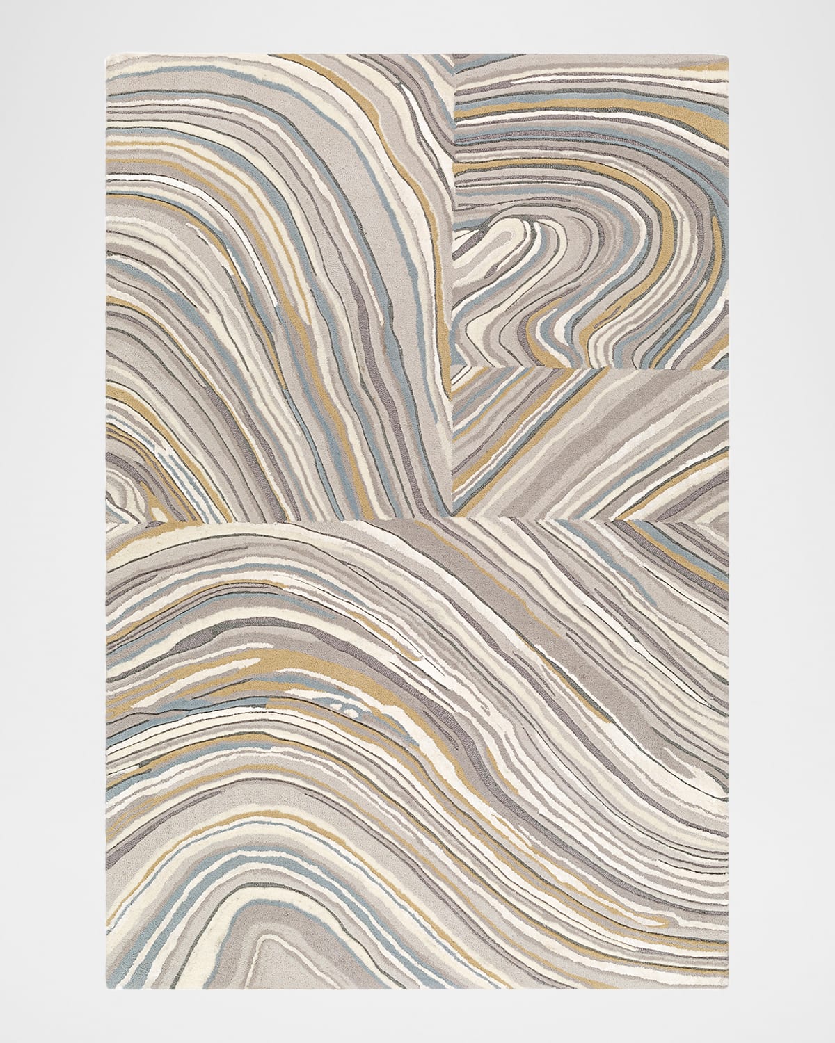 Surya Rugs Dreamscape Hand-tufted Rug, 8' X 10' In Tan/cream
