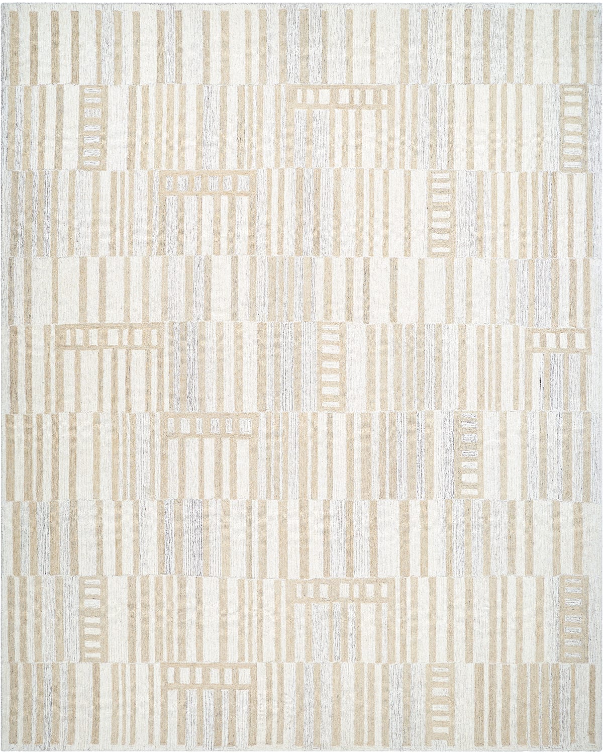 Surya Rugs Granada Hand-tufted Rug, 8' X 10' In Gray, Cream, Tan