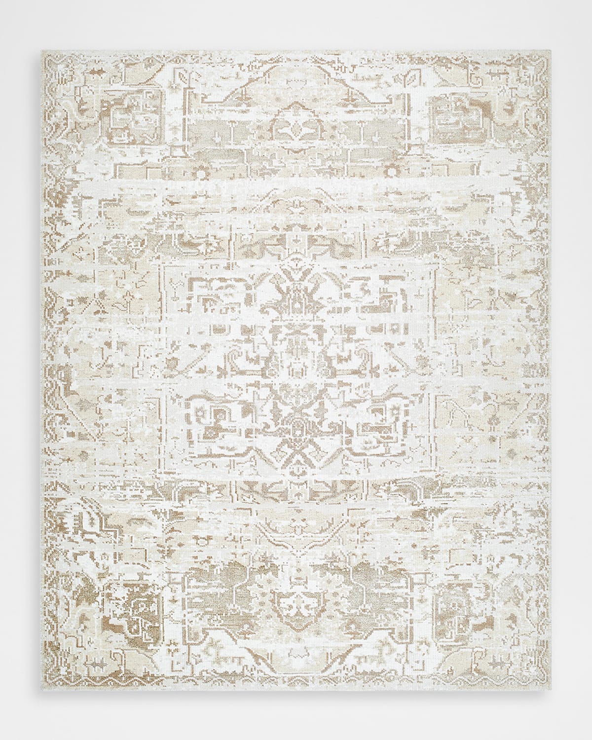 Surya Rugs Lillie Hand-knotted Rug, 6' X 9' In White