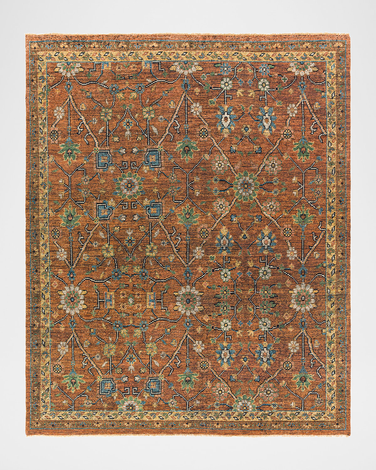Surya Rugs Reign Hand-knotted Rug, 6' X 9' In Brown/biege
