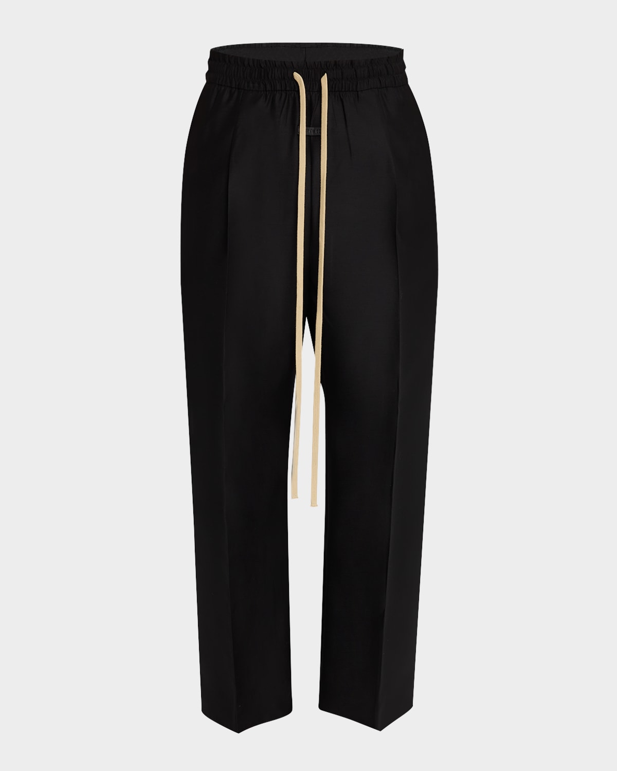 Men's Wide-Leg Drawstring Pants