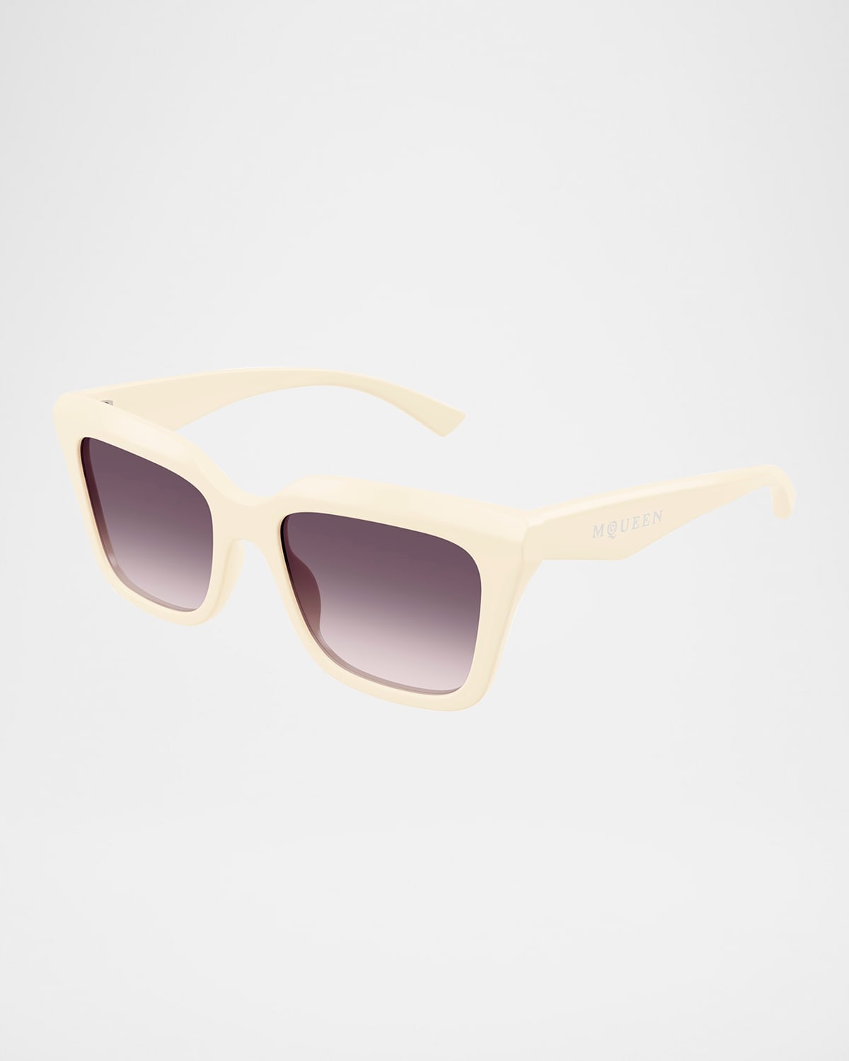 Logo Rectangle Acetate Sunglasses