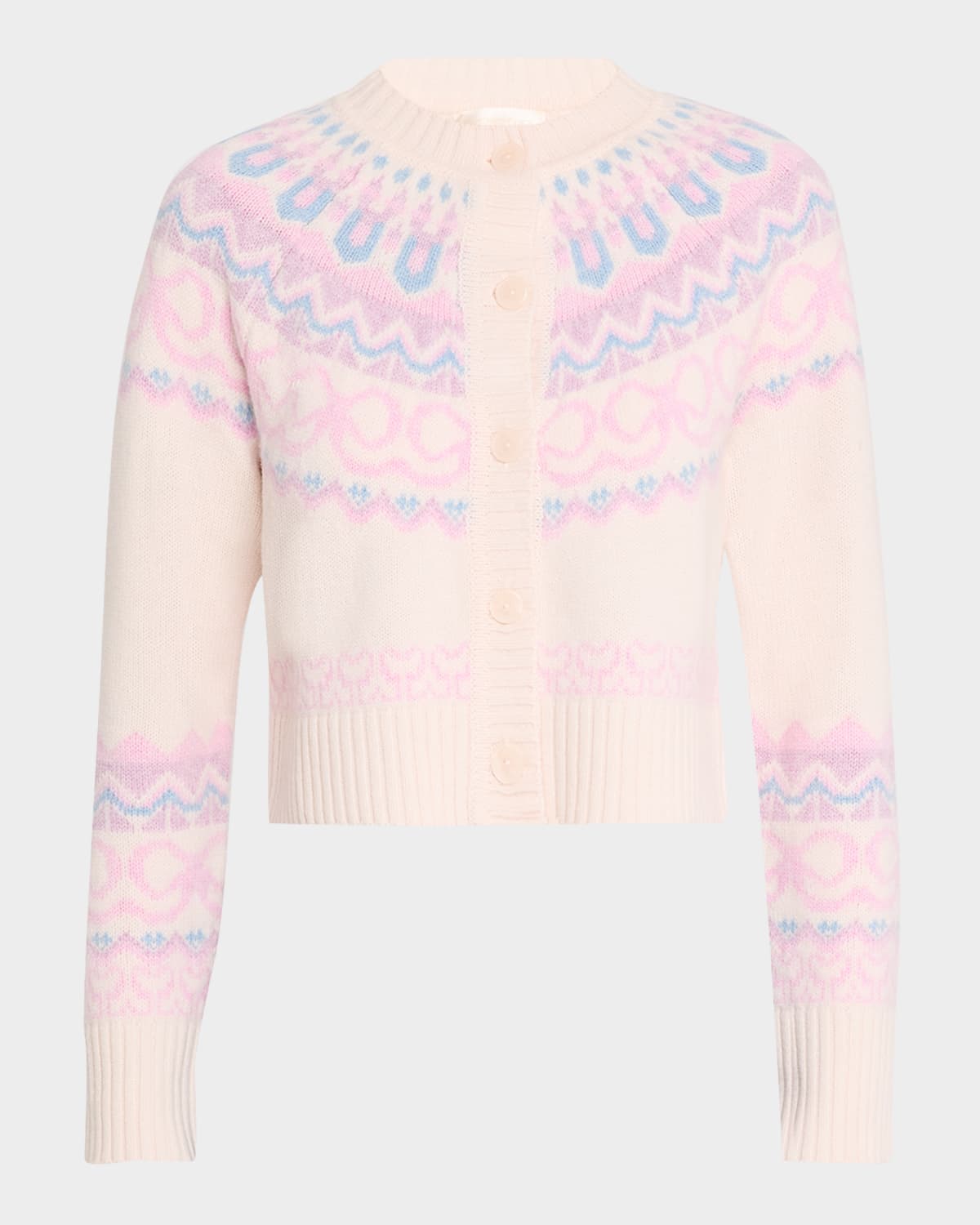 LoveShackFancy Shantae Wool Knit Cardigan Smart Closet