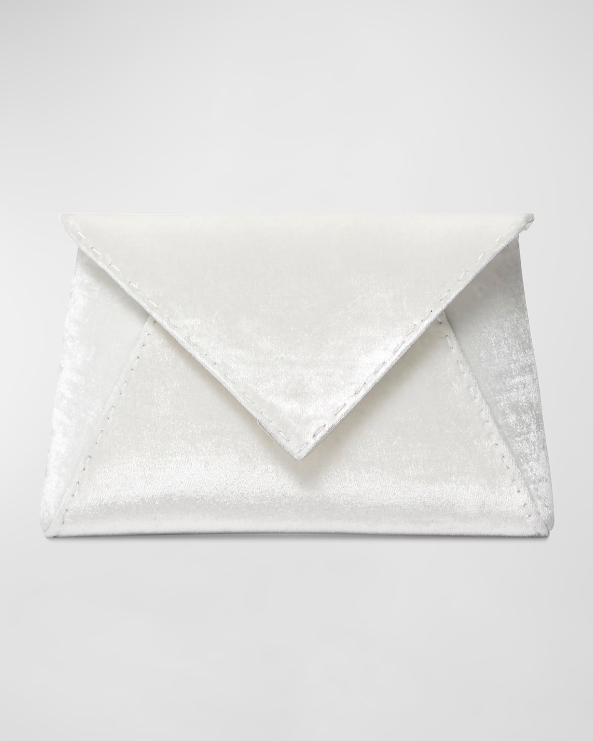 Signature Lee Small Velvet Clutch