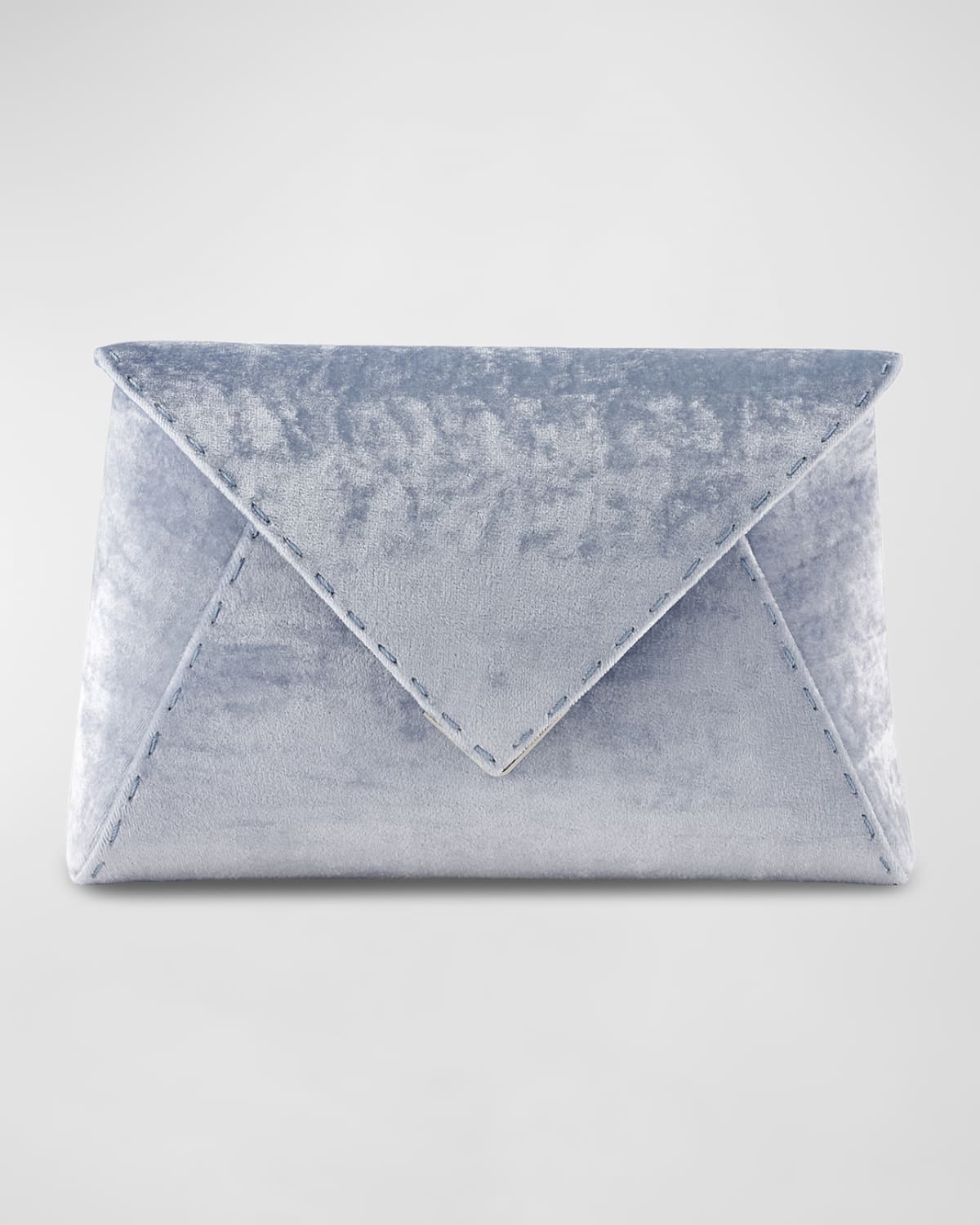 Signature Lee Small Velvet Clutch