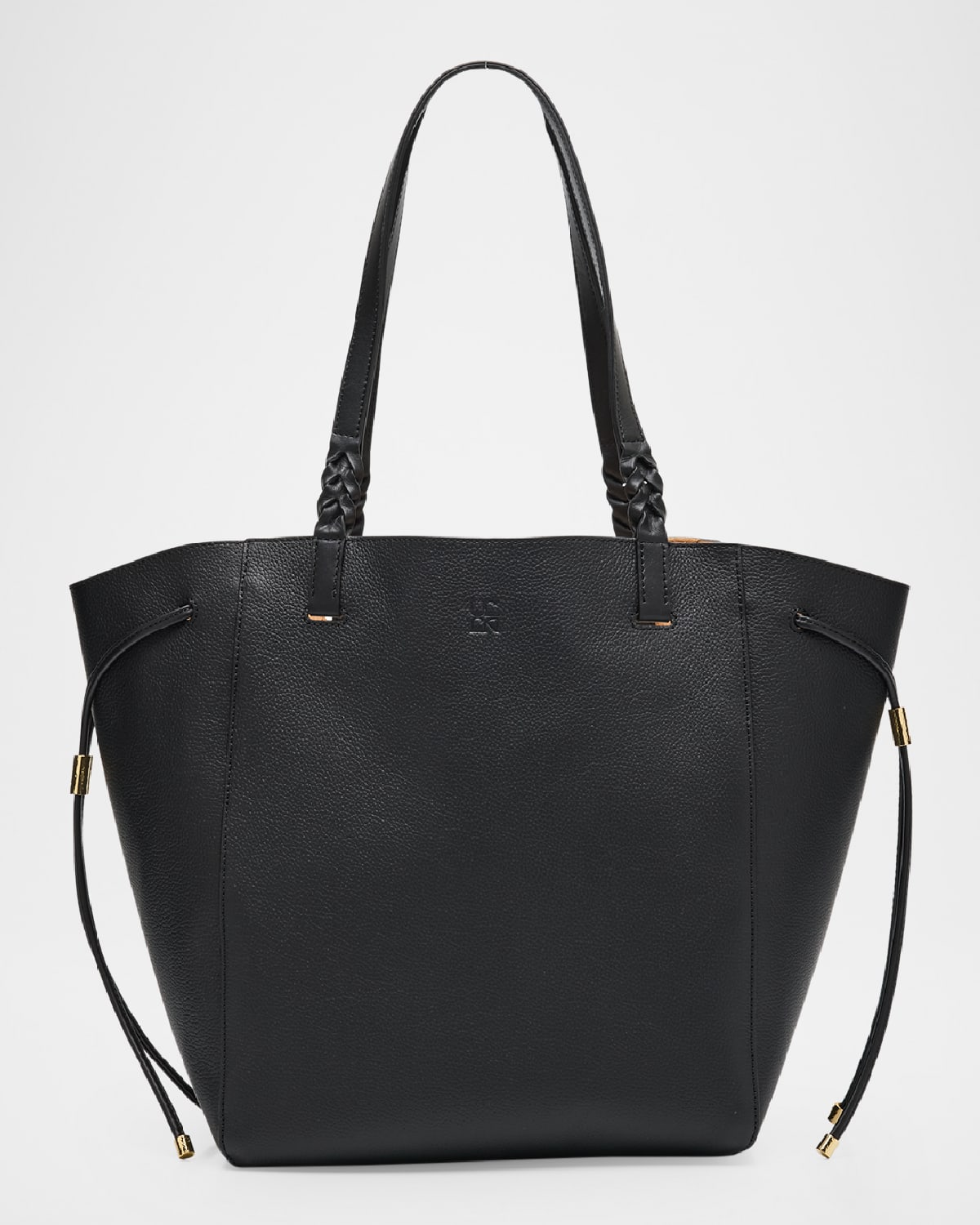 Alma Bicolor Leather Tote Bag