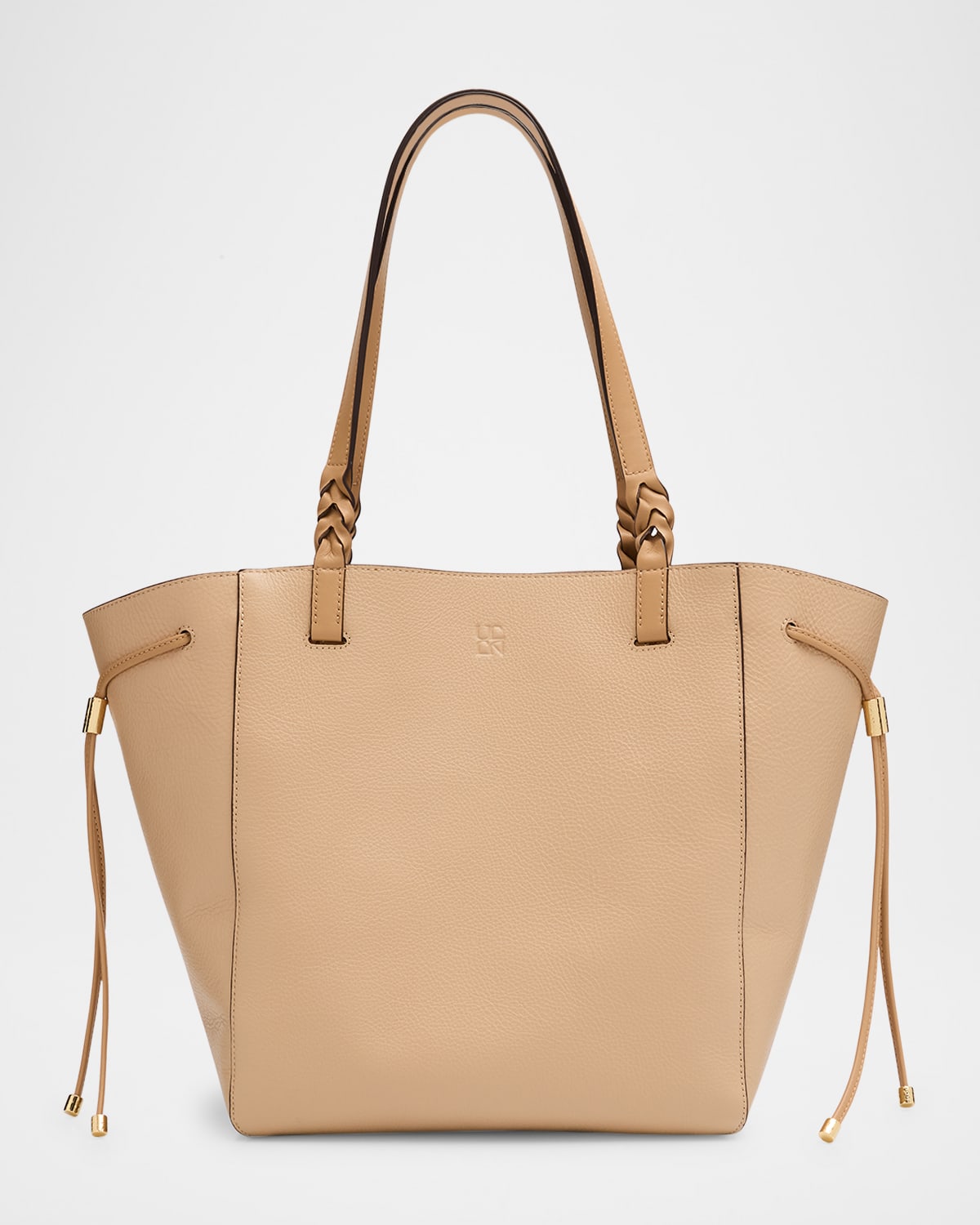 Alma Bicolor Leather Tote Bag
